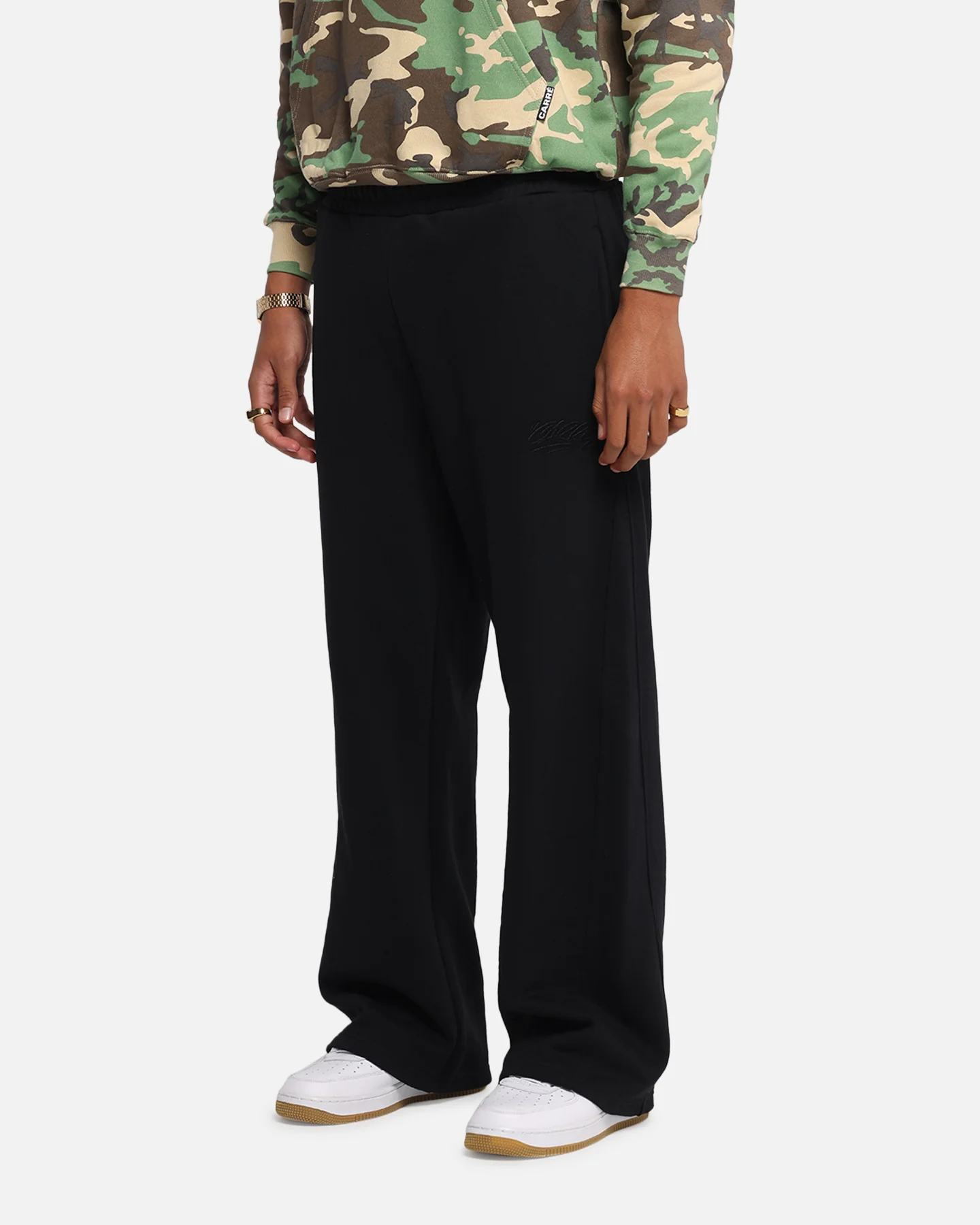Carre Grit Trackpants Black - Image 6
