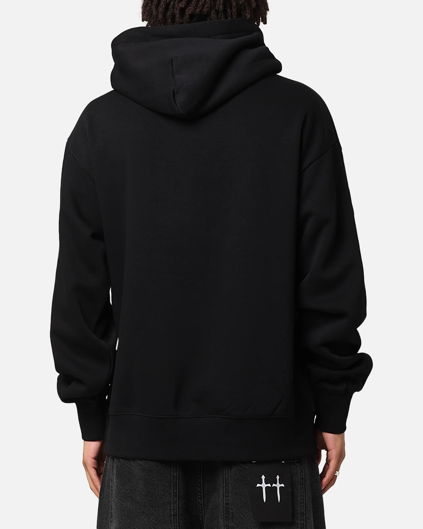 Carre Hooper Hoodie Black - Image 3