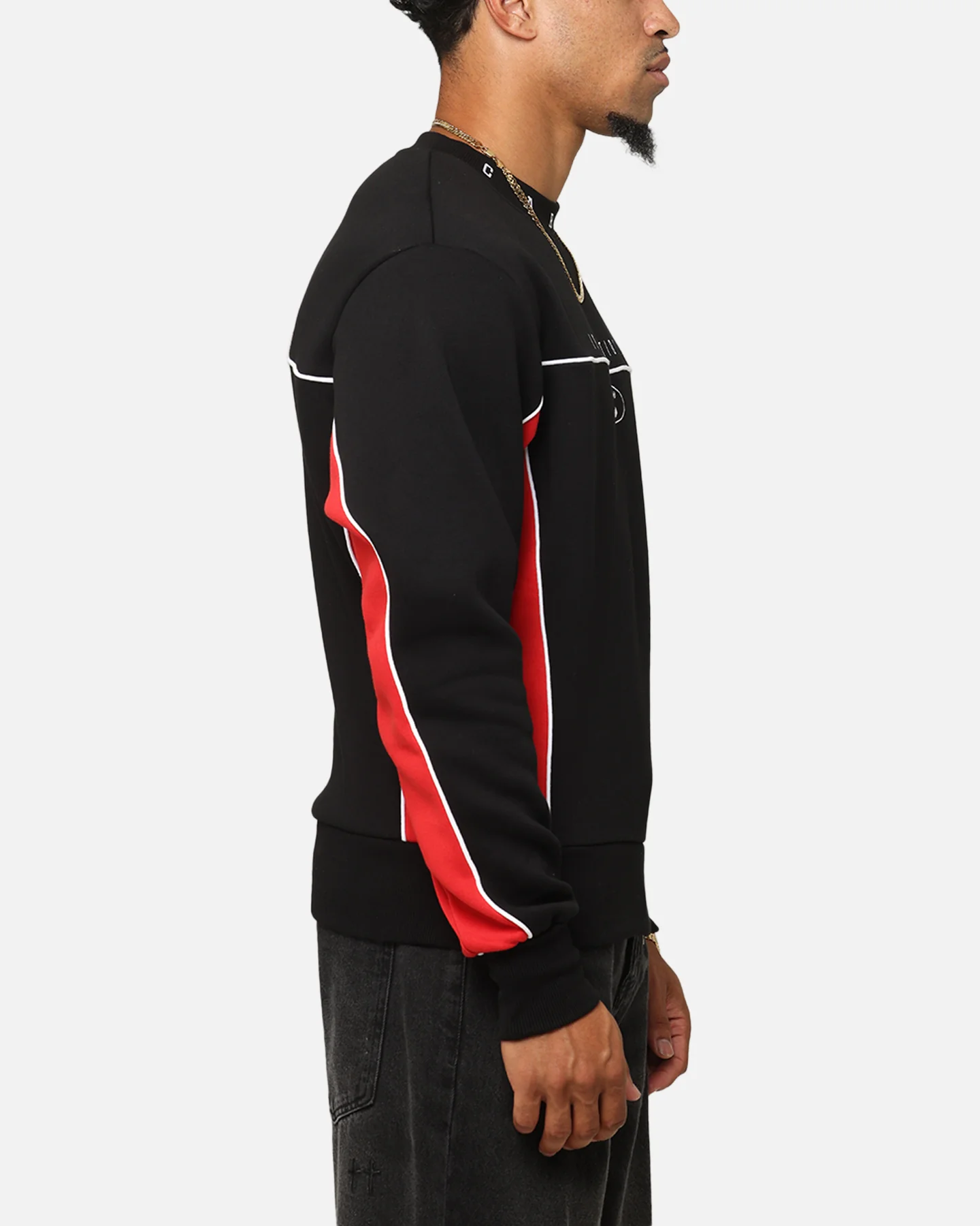 Carre International Crewneck Black/Red - Image 5
