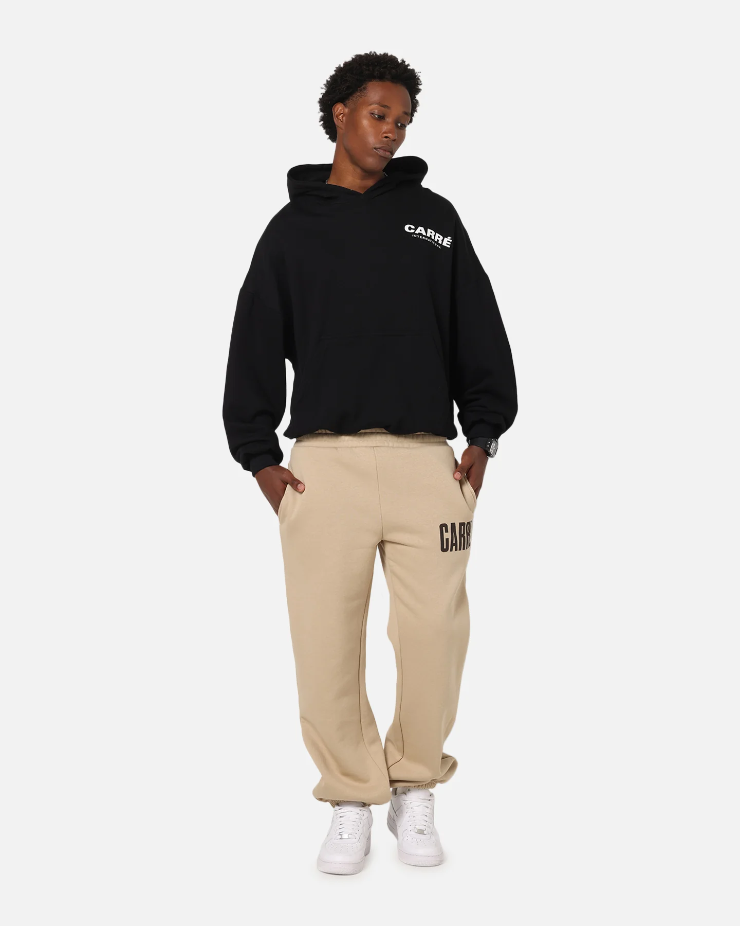 Carre International Hoodie Black - Image 4