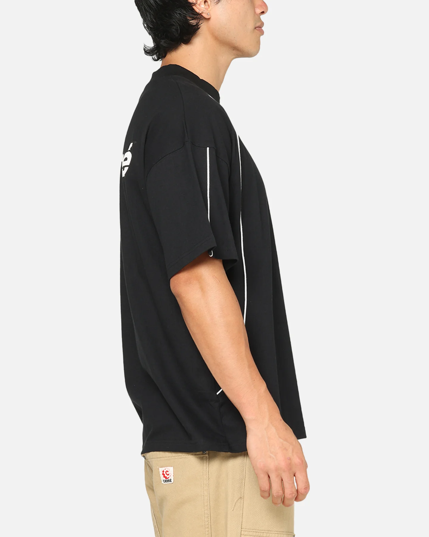 Carre International Star T-Shirt Black - Image 4