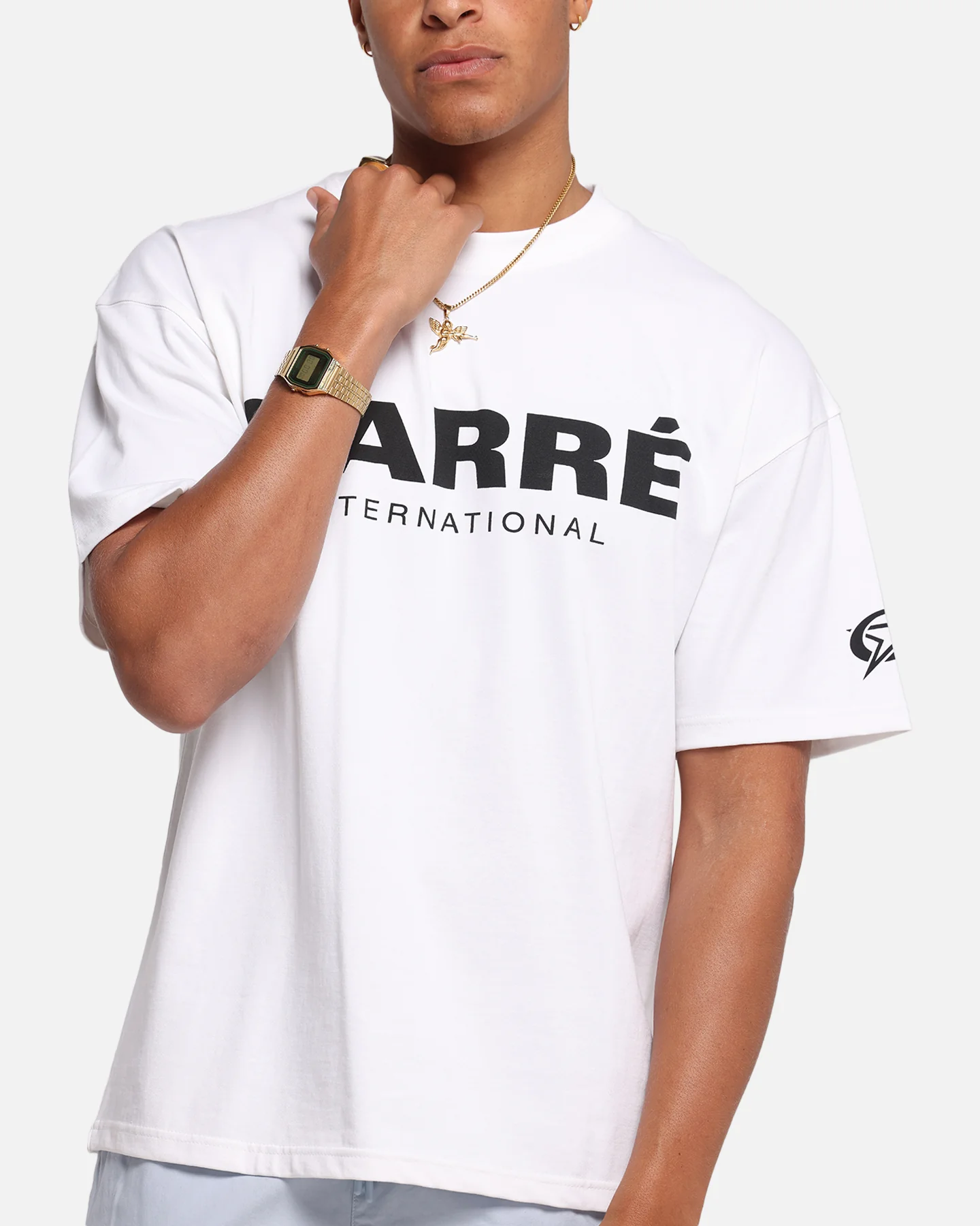 Carre Intl T-Shirt White - Image 6
