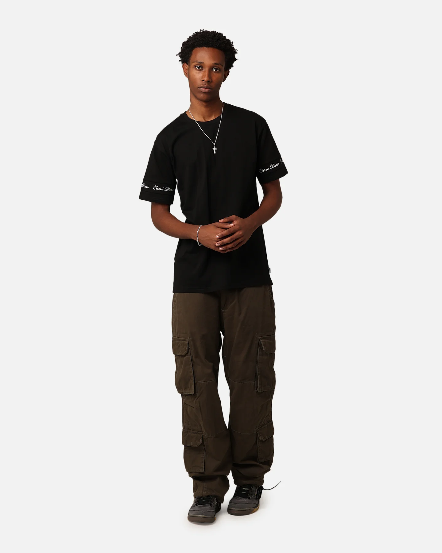 Carre La Manche 2.0 T-Shirt Black - Image 2