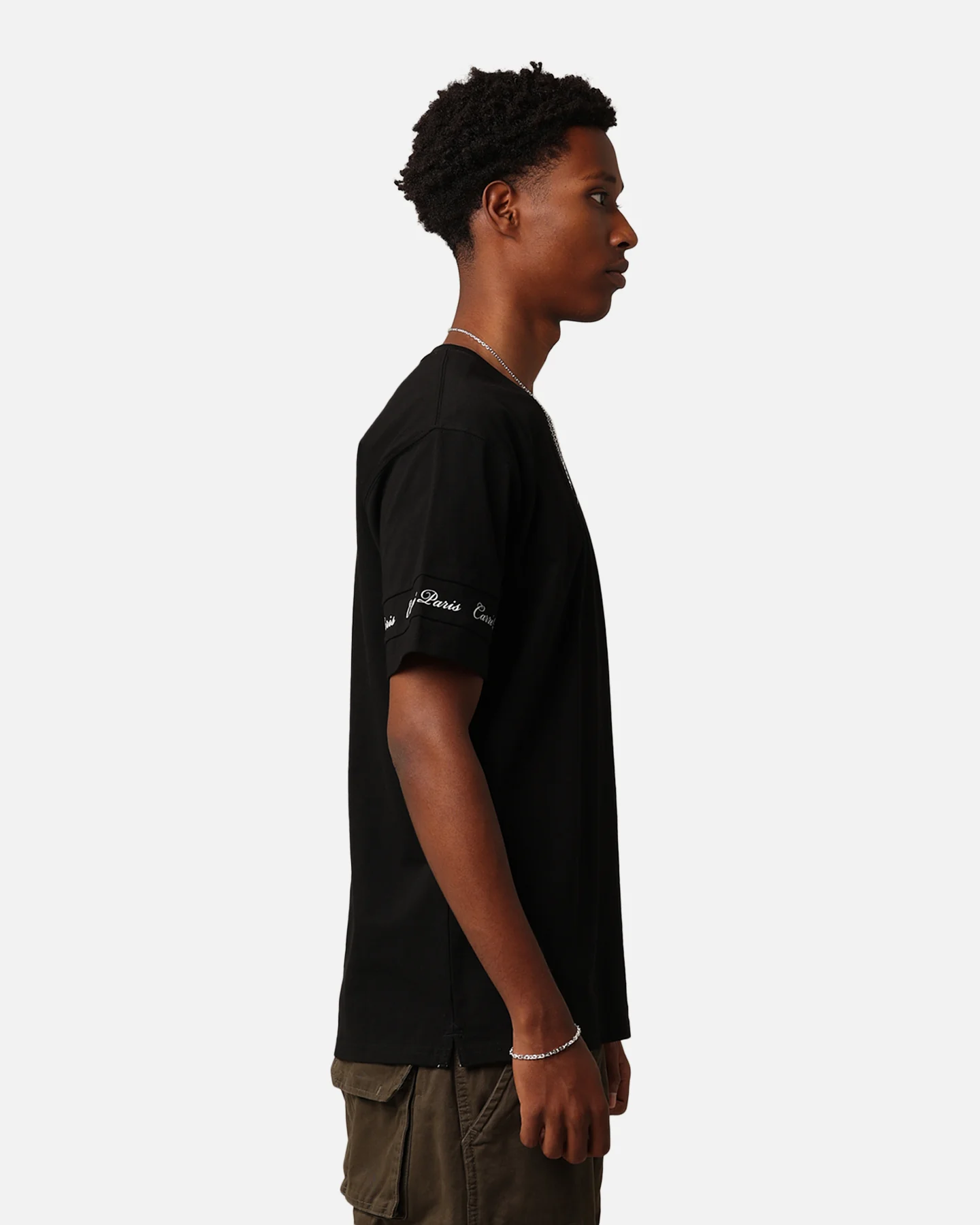 Carre La Manche 2.0 T-Shirt Black - Image 5