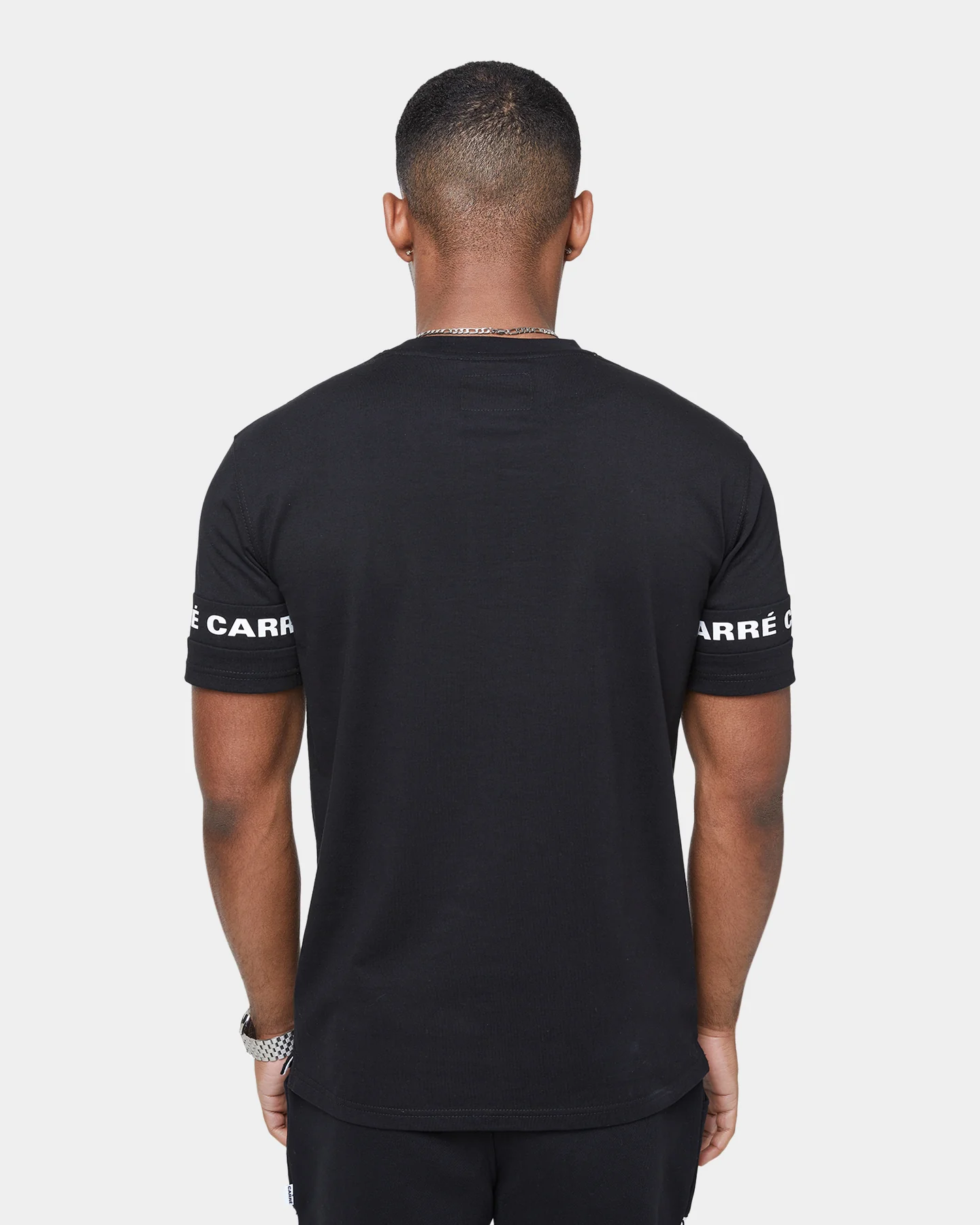 Carré La Manche Short Sleeve T-Shirt Black - Image 4