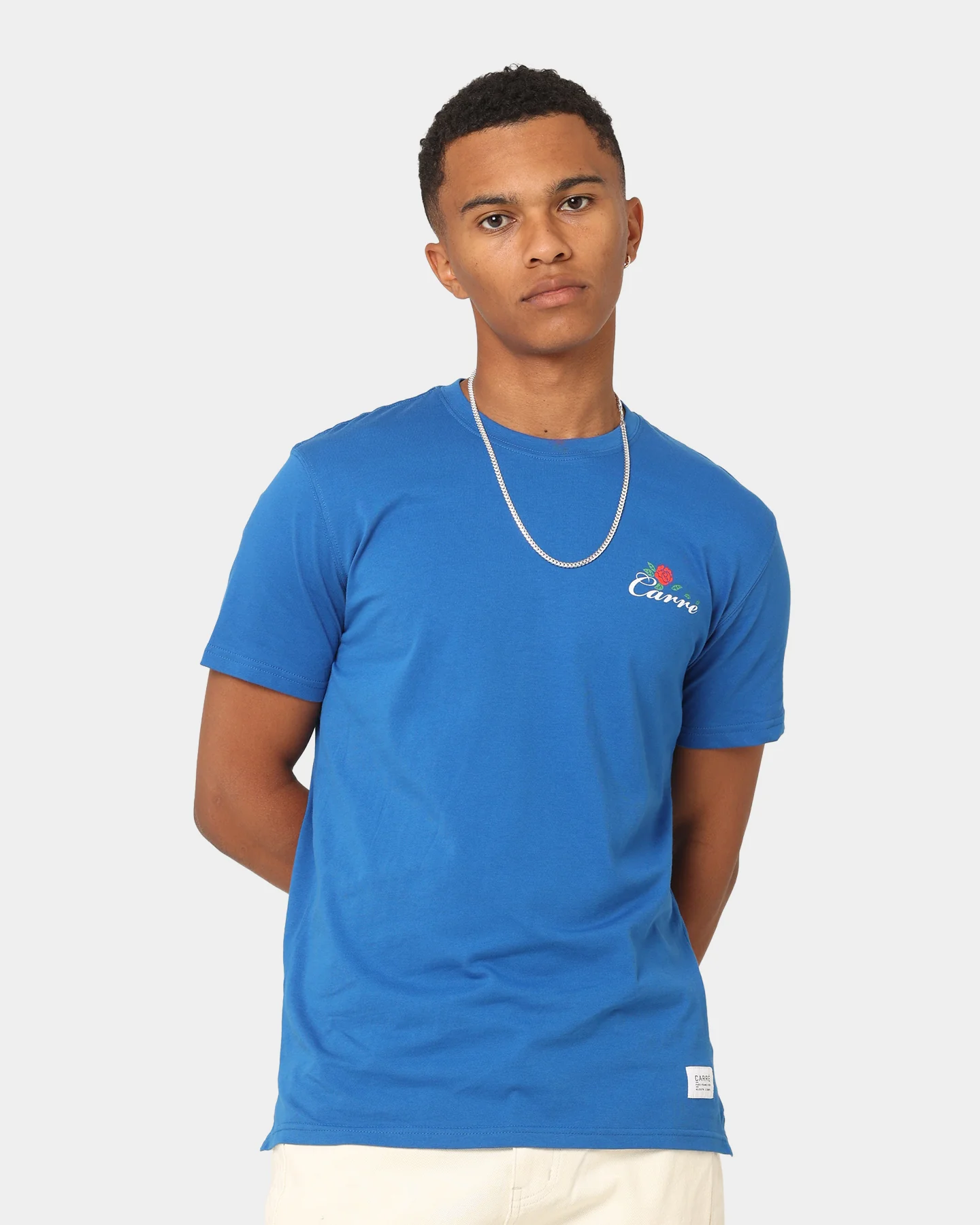 Carré Le Rose Classique T-Shirt Blue
