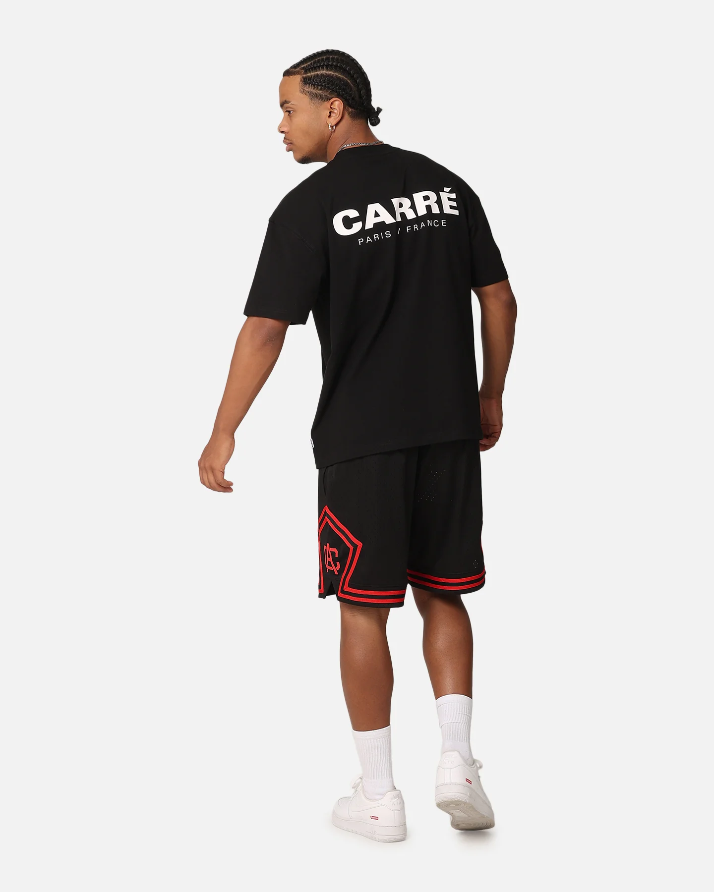 Carre Logo T-Shirt Black - Image 3