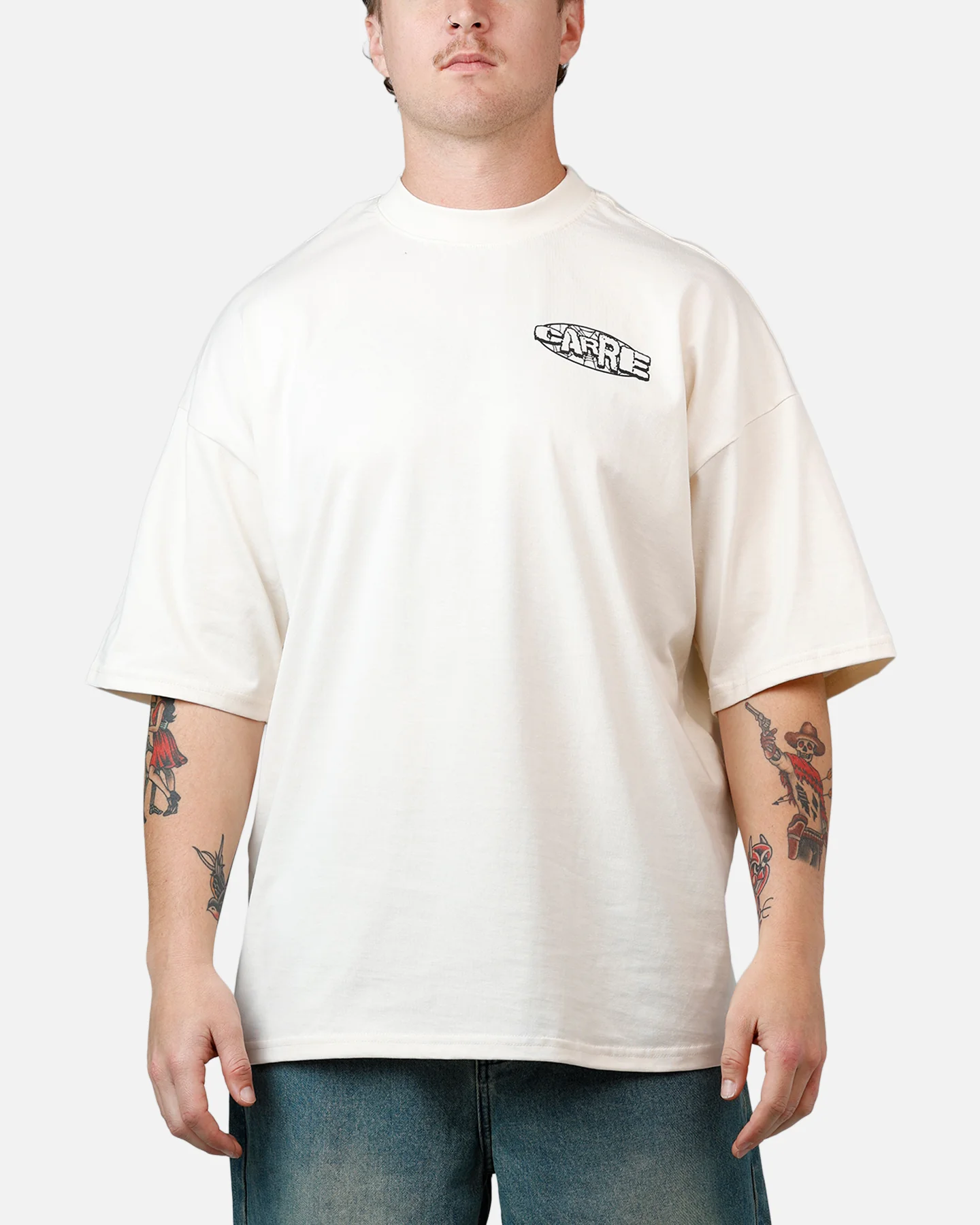 Carre Lush T-Shirt Off White - Image 2