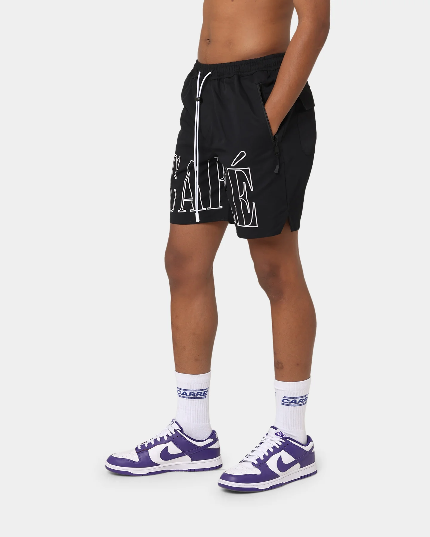 Carre Men's Hardi La Plage Shorts Black - Image 6