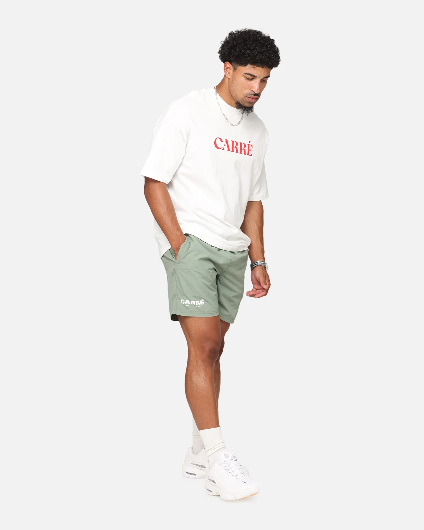 Carre Minimalist T-Shirt Off White - Image 2