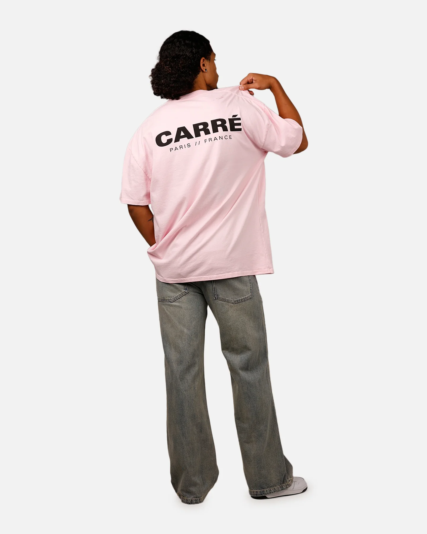 Carre Motion T-Shirt Pink - Image 6