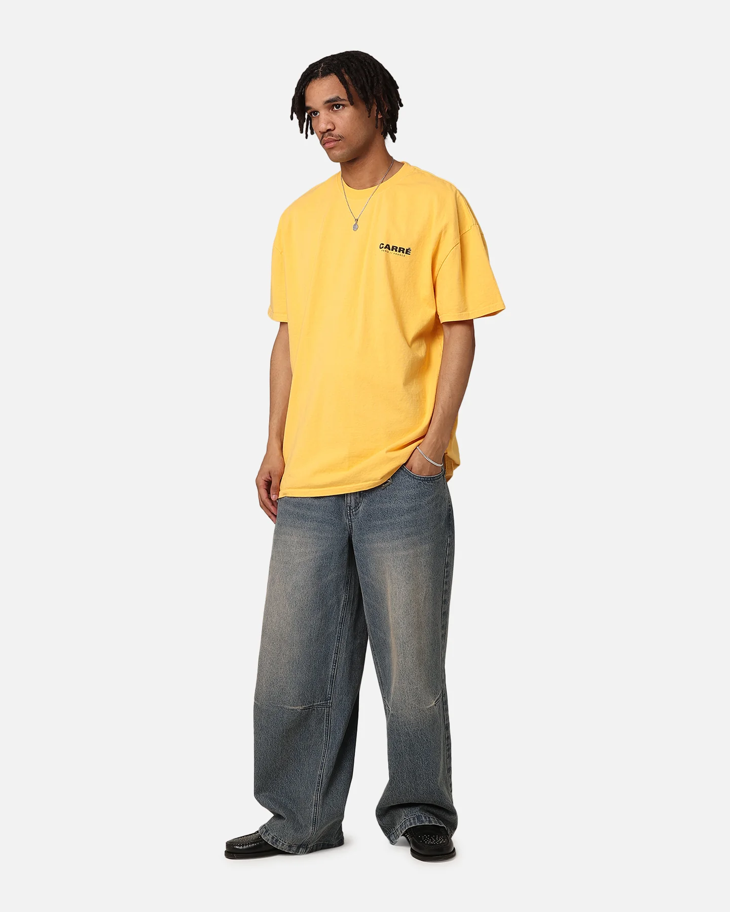 Carre Motion T-Shirt Yellow - Image 3