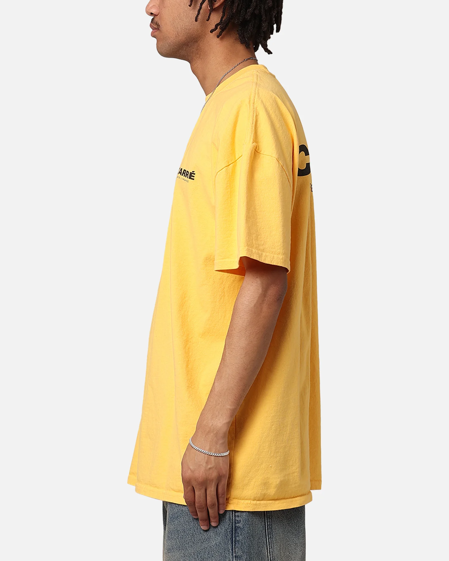 Carre Motion T-Shirt Yellow - Image 5