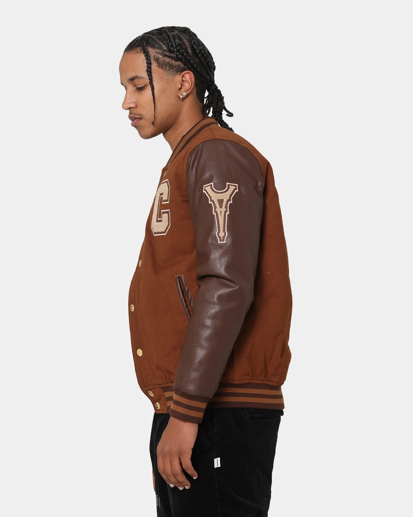 Carre MVP Varsity Jacket Chocolate - Image 7
