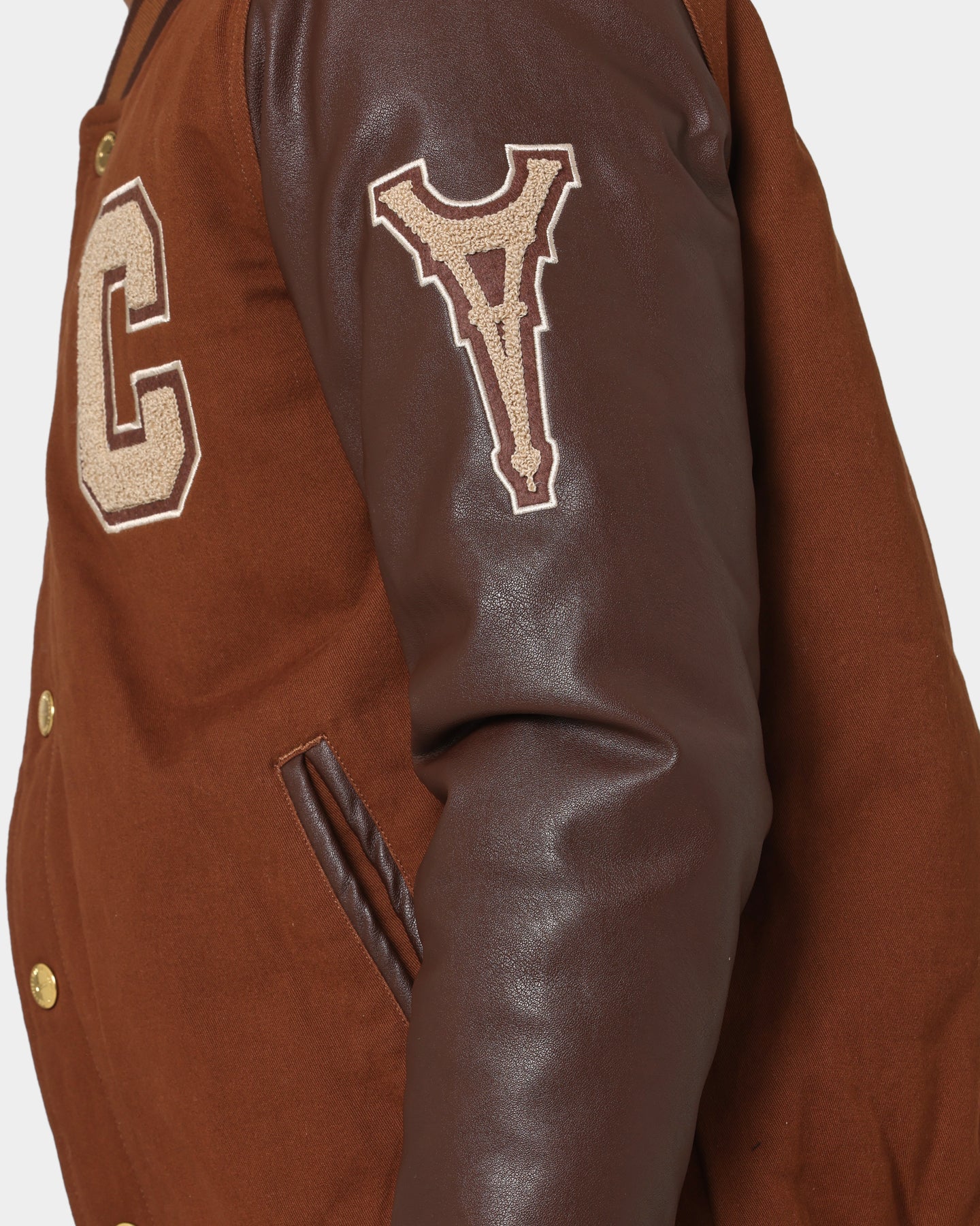 Carre MVP Varsity Jacket Chocolate - Image 8