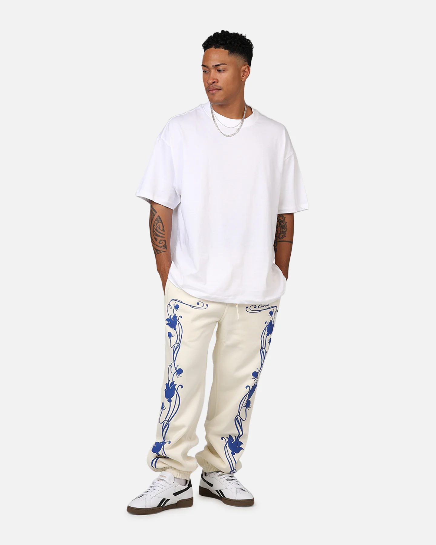 Carre Nouveau Baggy Sweatpant Off White - Image 2