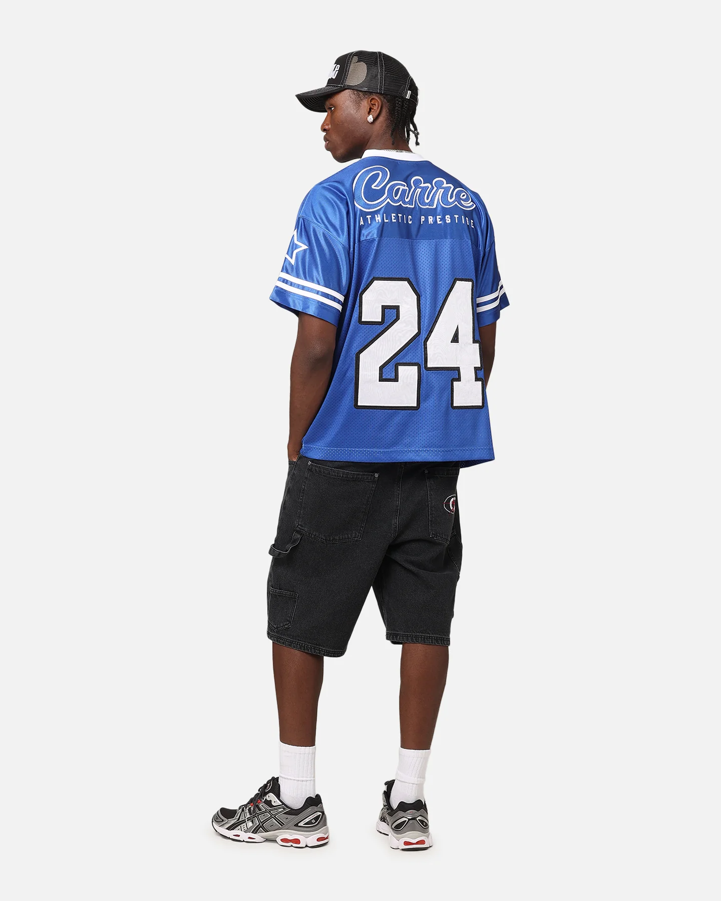 Carre Nova Football Jersey Royal/White - Image 4