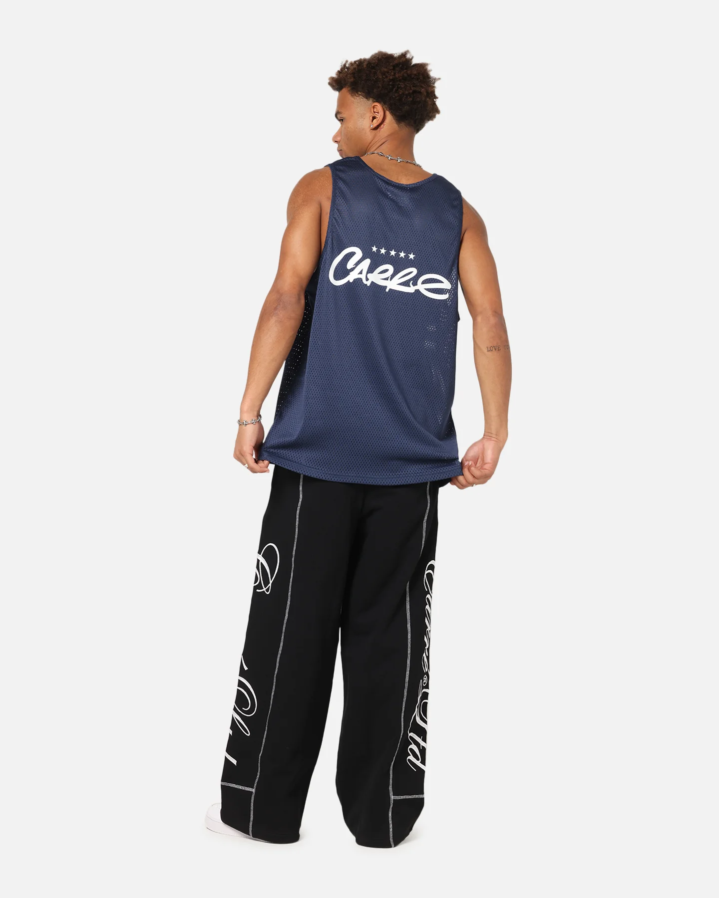 Carre Nova Sports Singlet Navy - Image 3