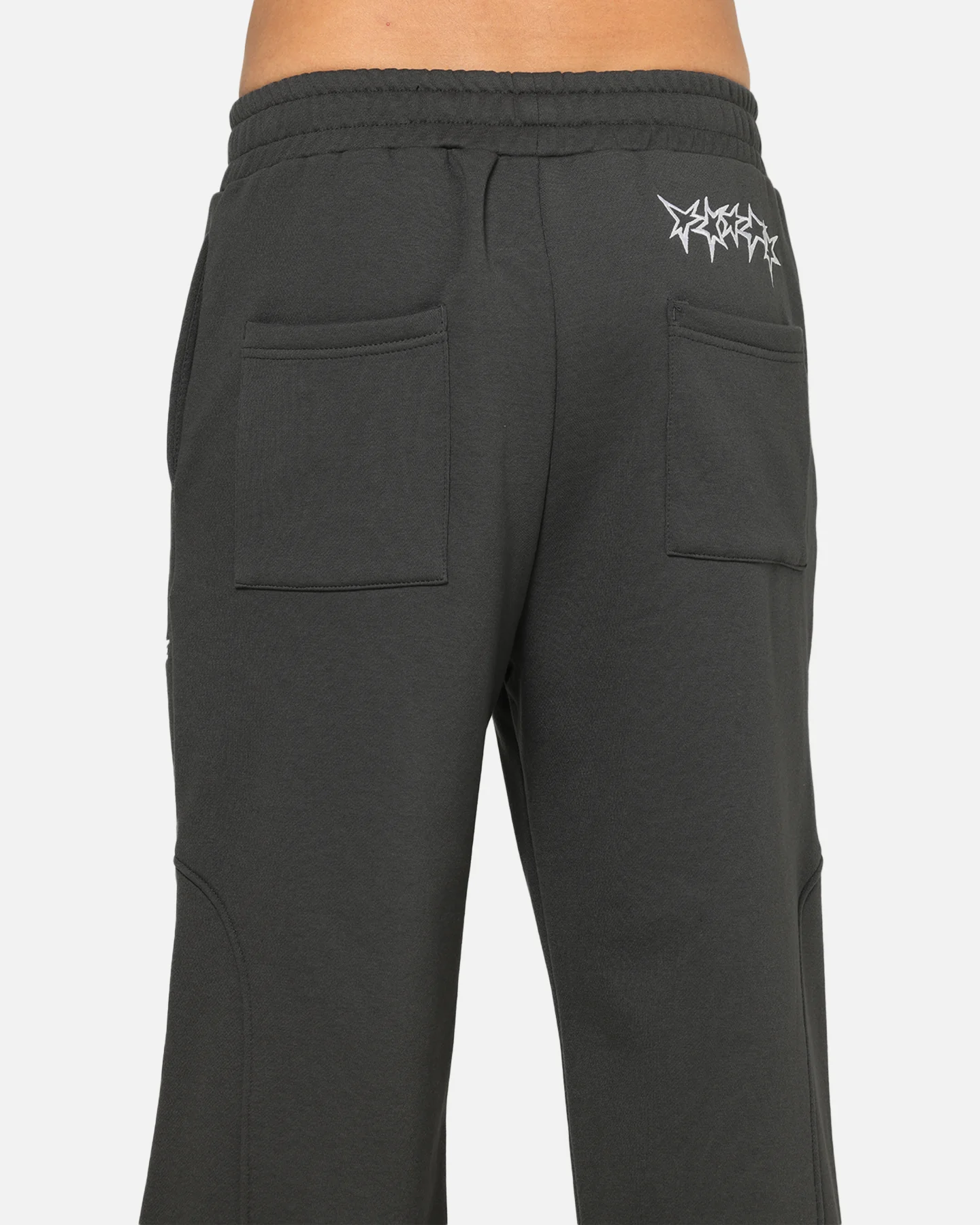 Carre Off Grid Panelled Trackpants Dark Grey - Image 8