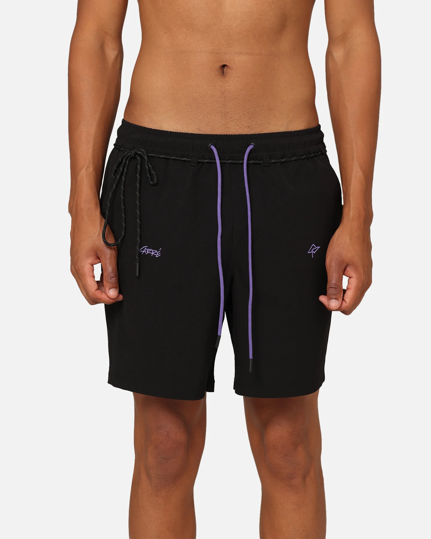 Carre Pace Nylon Shorts Black - Image 7
