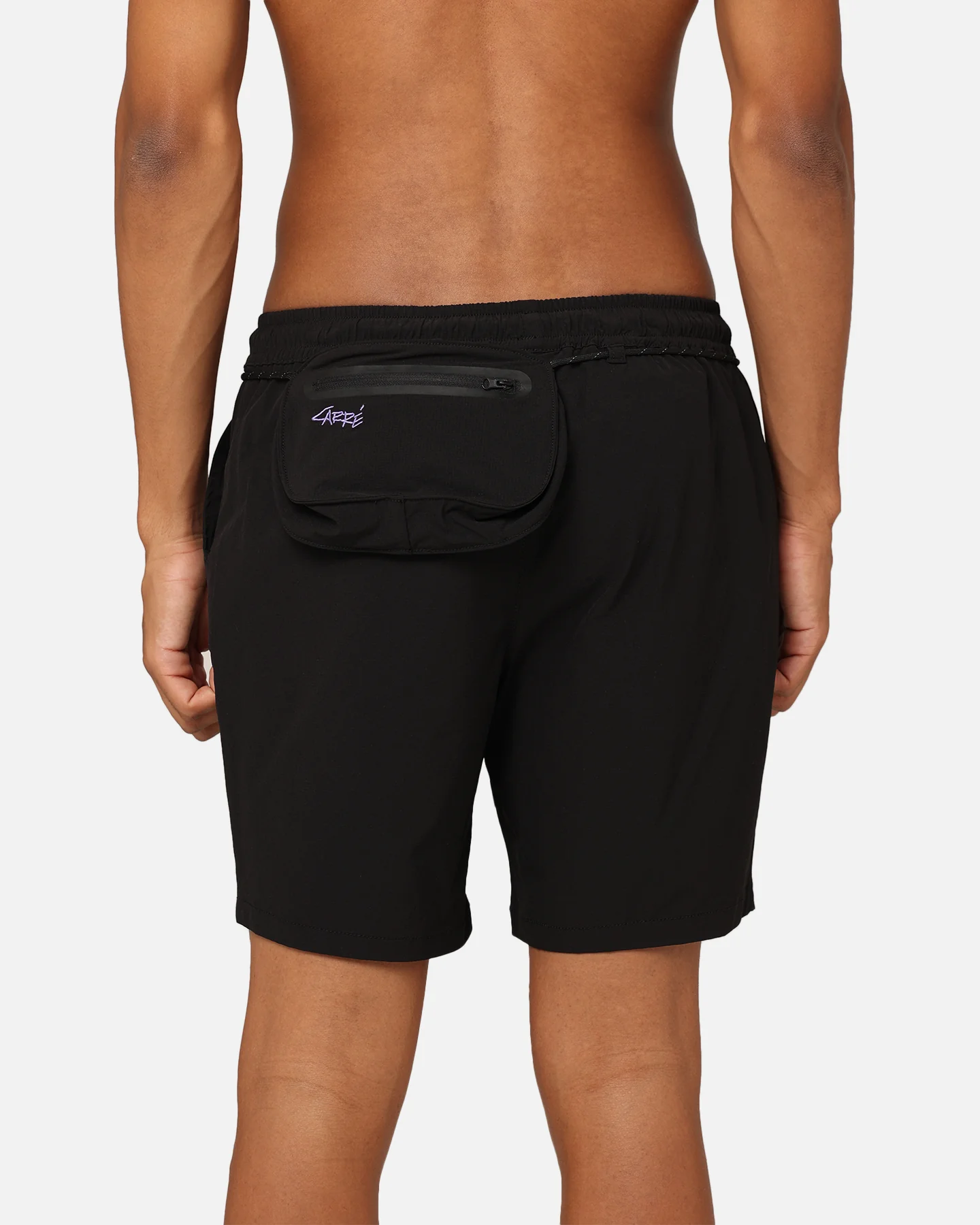 Carre Pace Nylon Shorts Black - Image 8