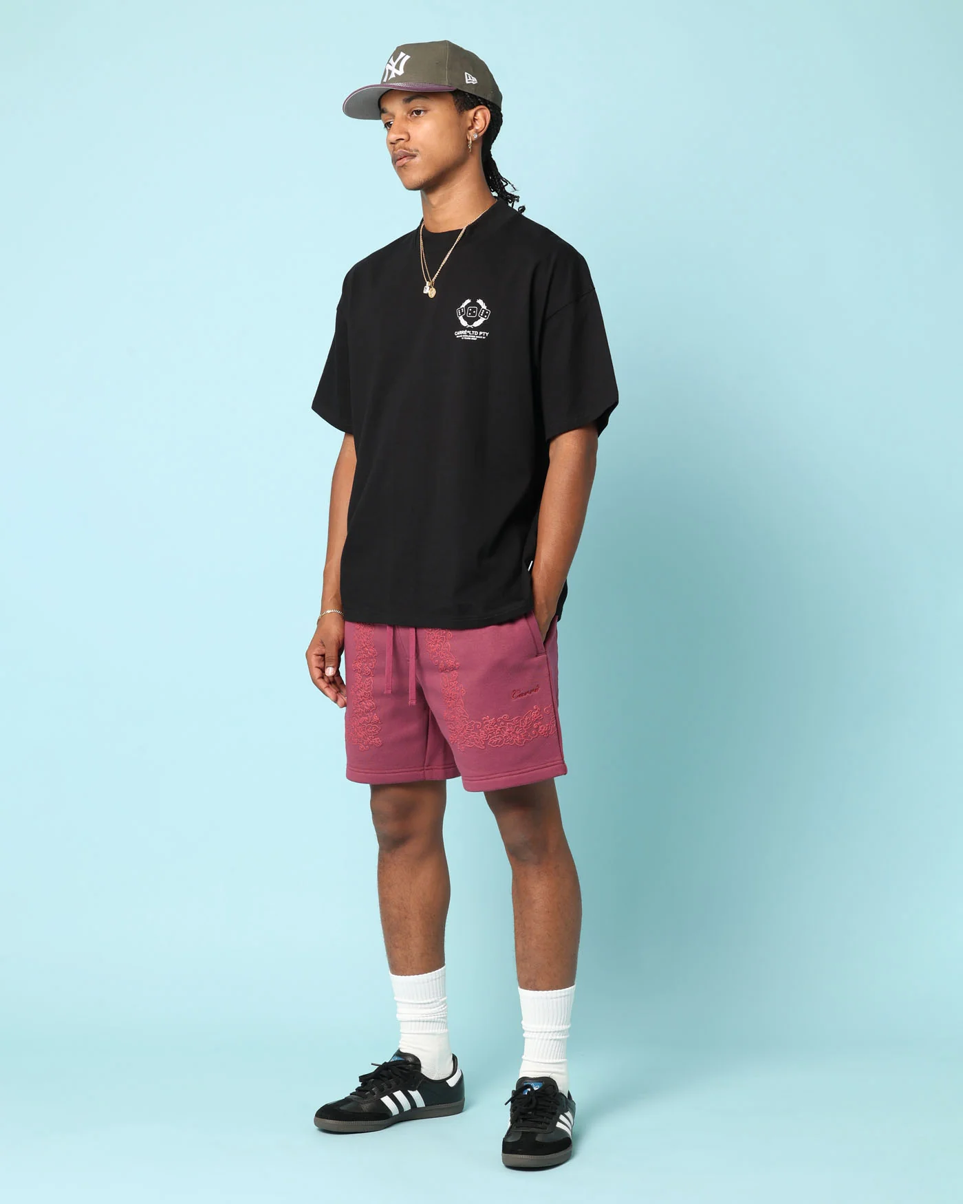 Carré Players Oversized T-Shirt Black - Image 6