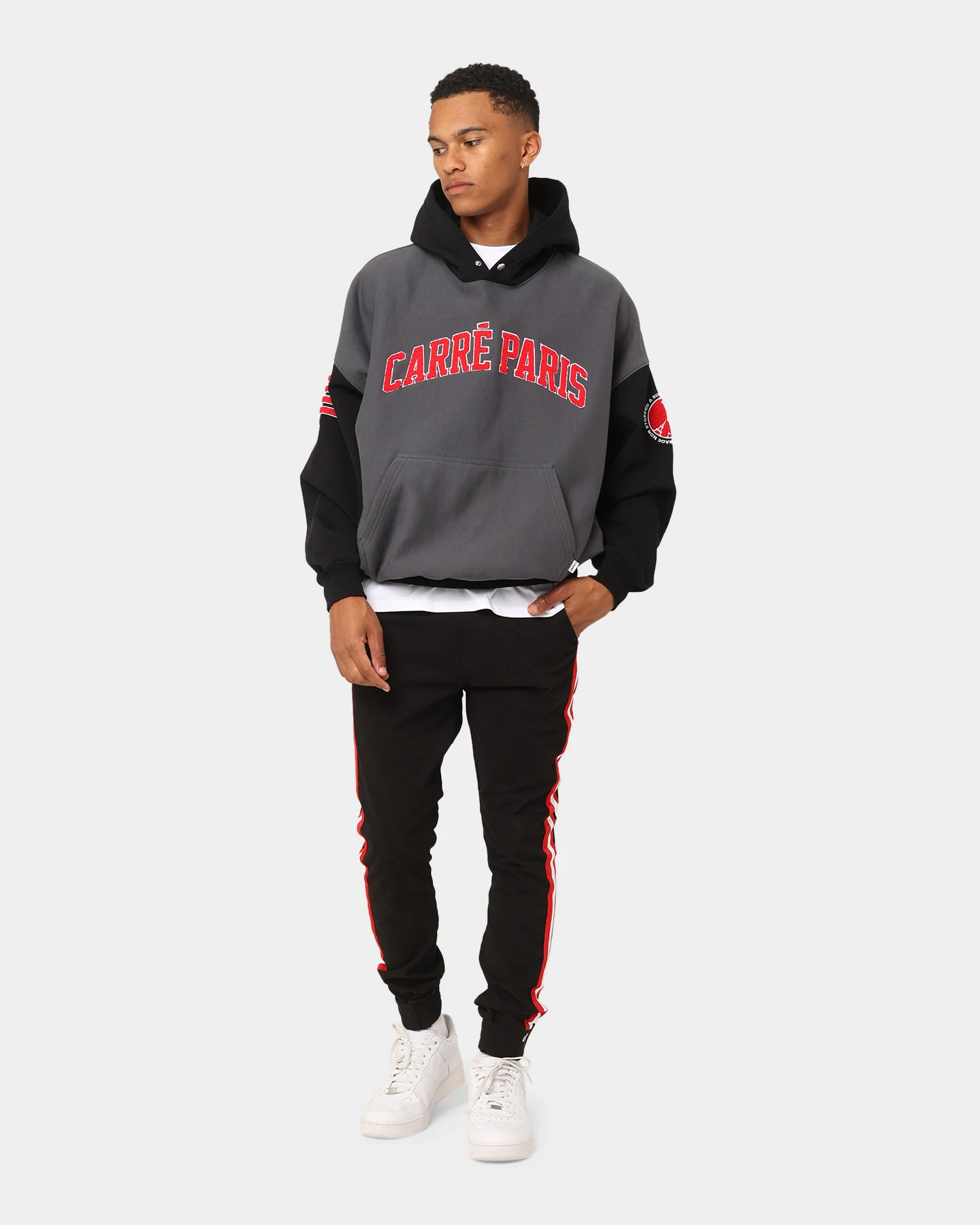 Carré Precision Adjustable Joggers Black/Red - Image 2