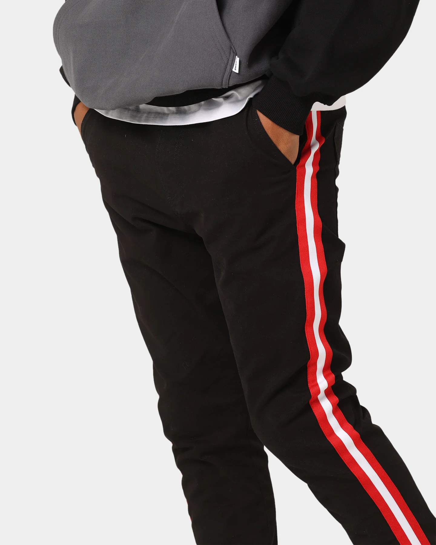 Carré Precision Adjustable Joggers Black/Red - Image 4