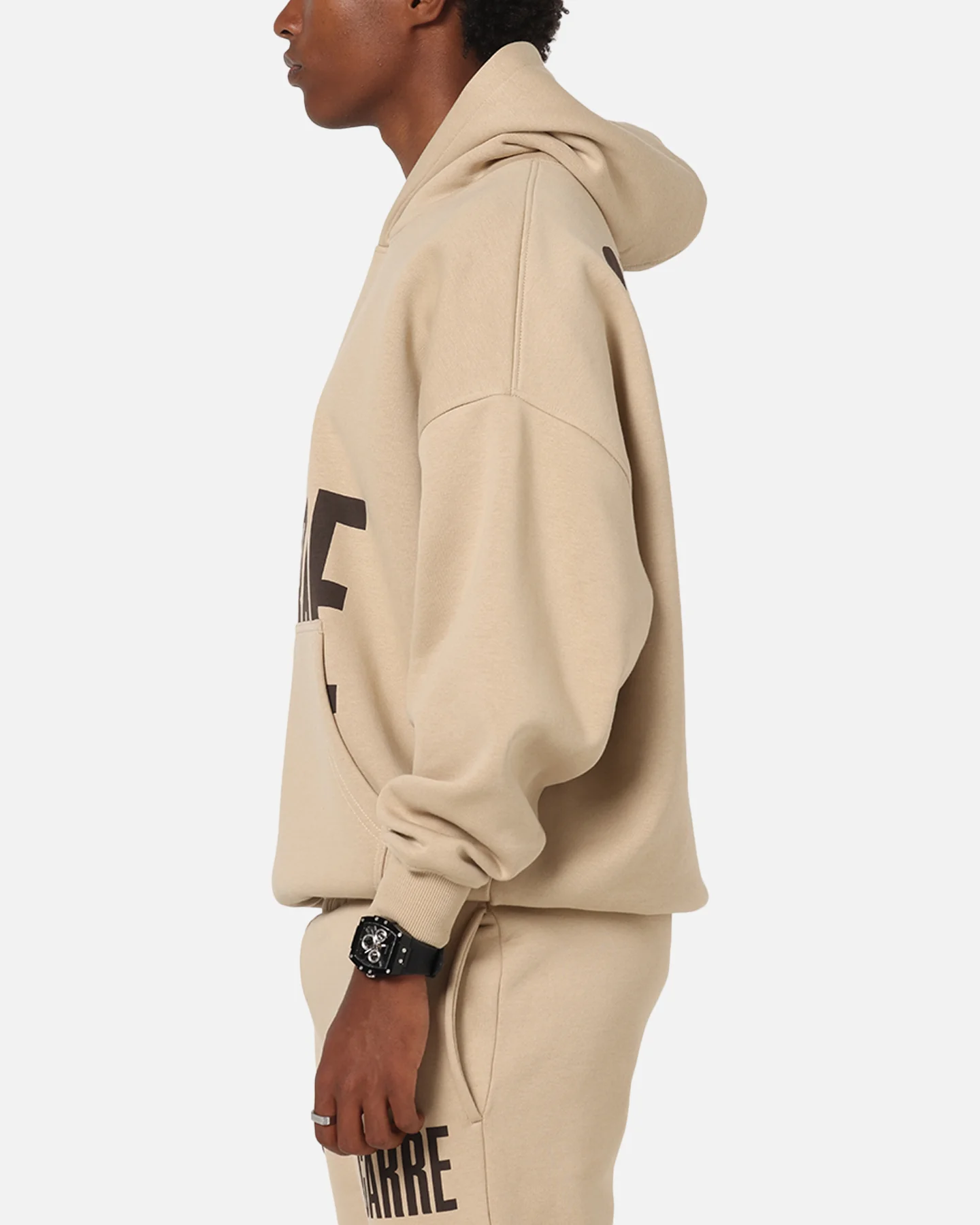 Carre Premium Essentials Hoodie Light Brown - Image 6