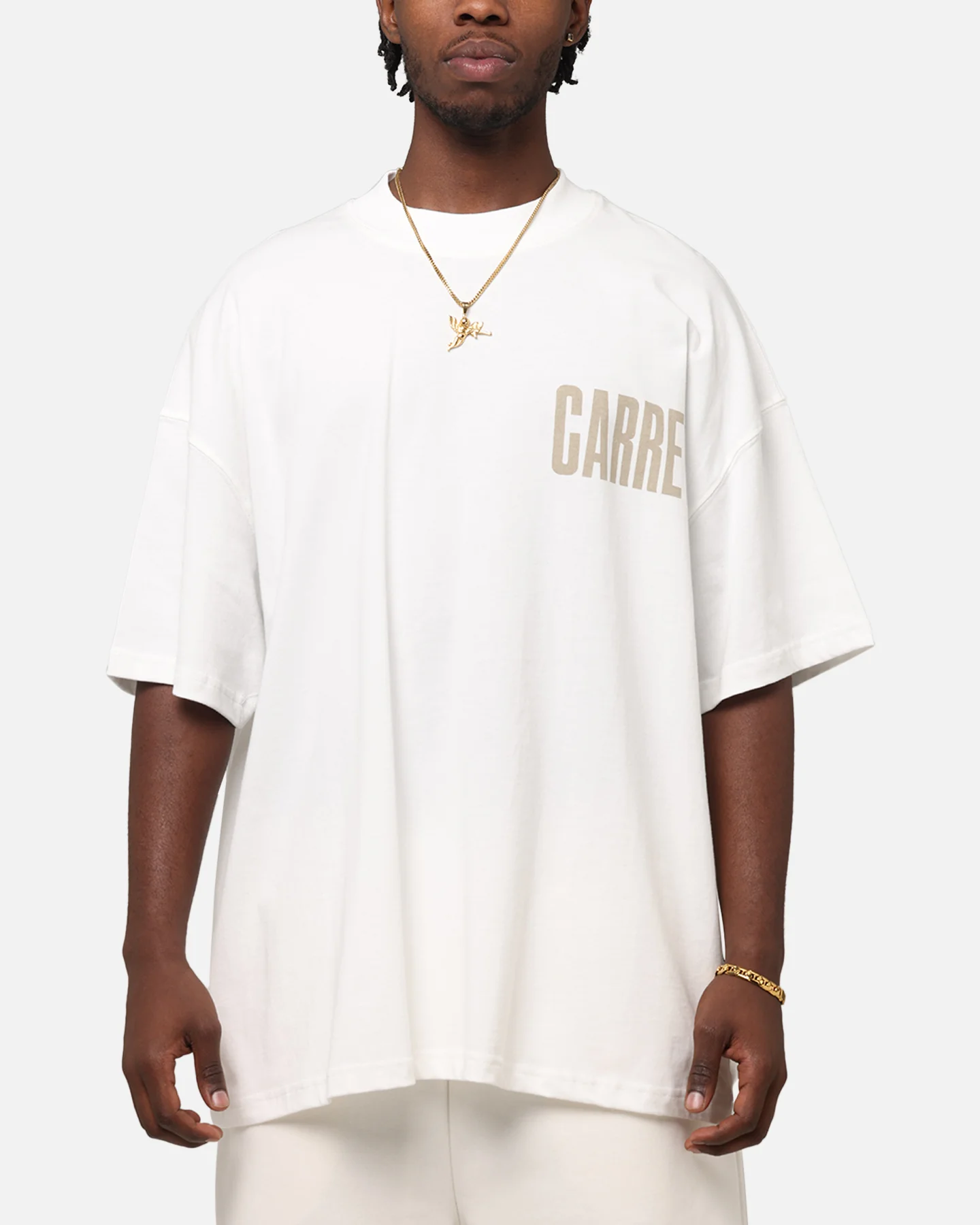 Carre Premium Essentials T-Shirt Off White - Image 2