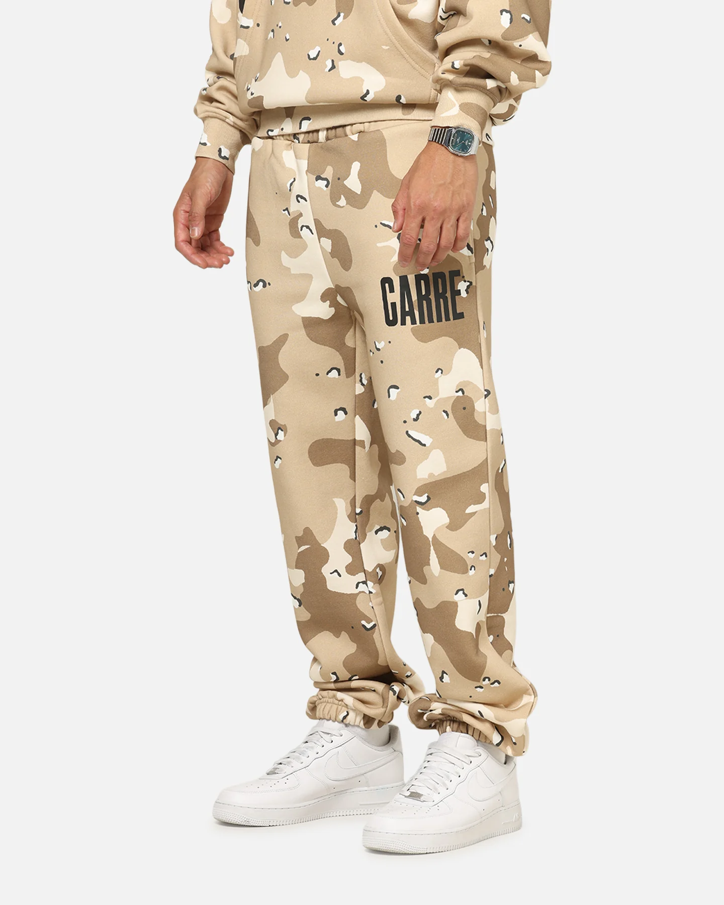 Carre Premium Essentials Track Pant Brown Camo - Image 5