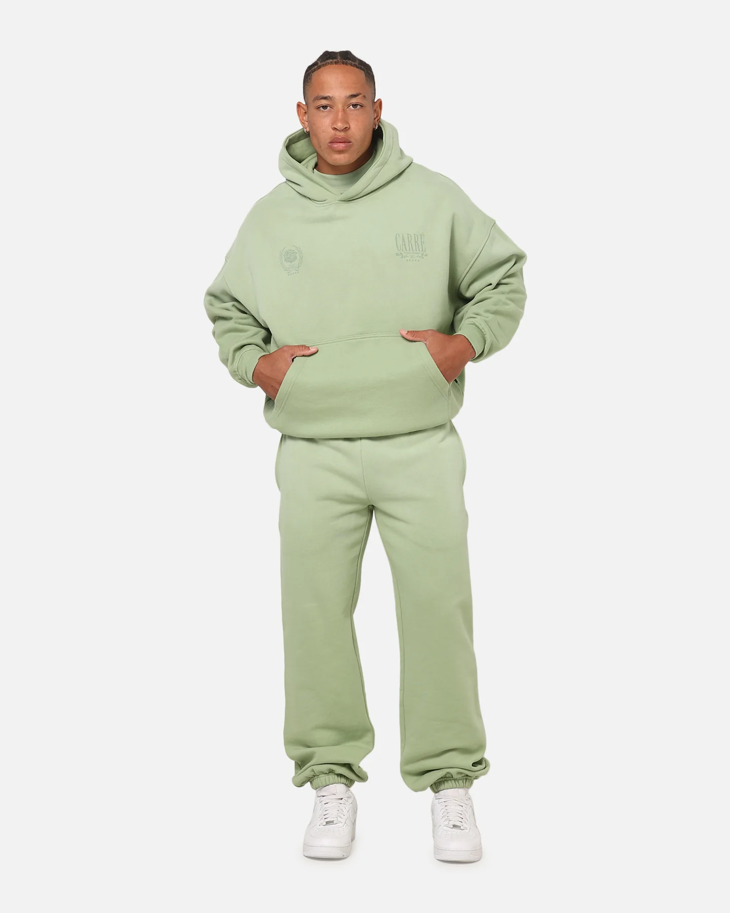Carre Premium Essentials Track Pants Sage - Image 2
