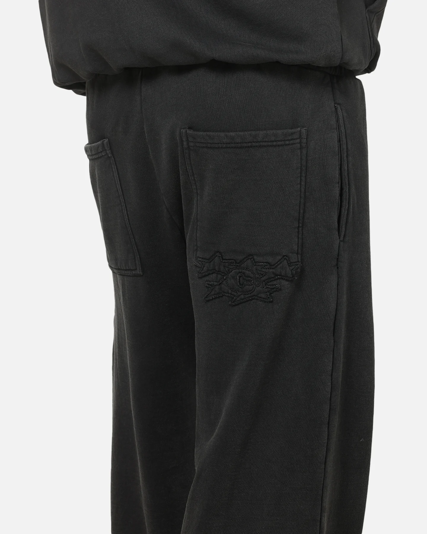 Carre Prime Trackpants Black Wash - Image 3