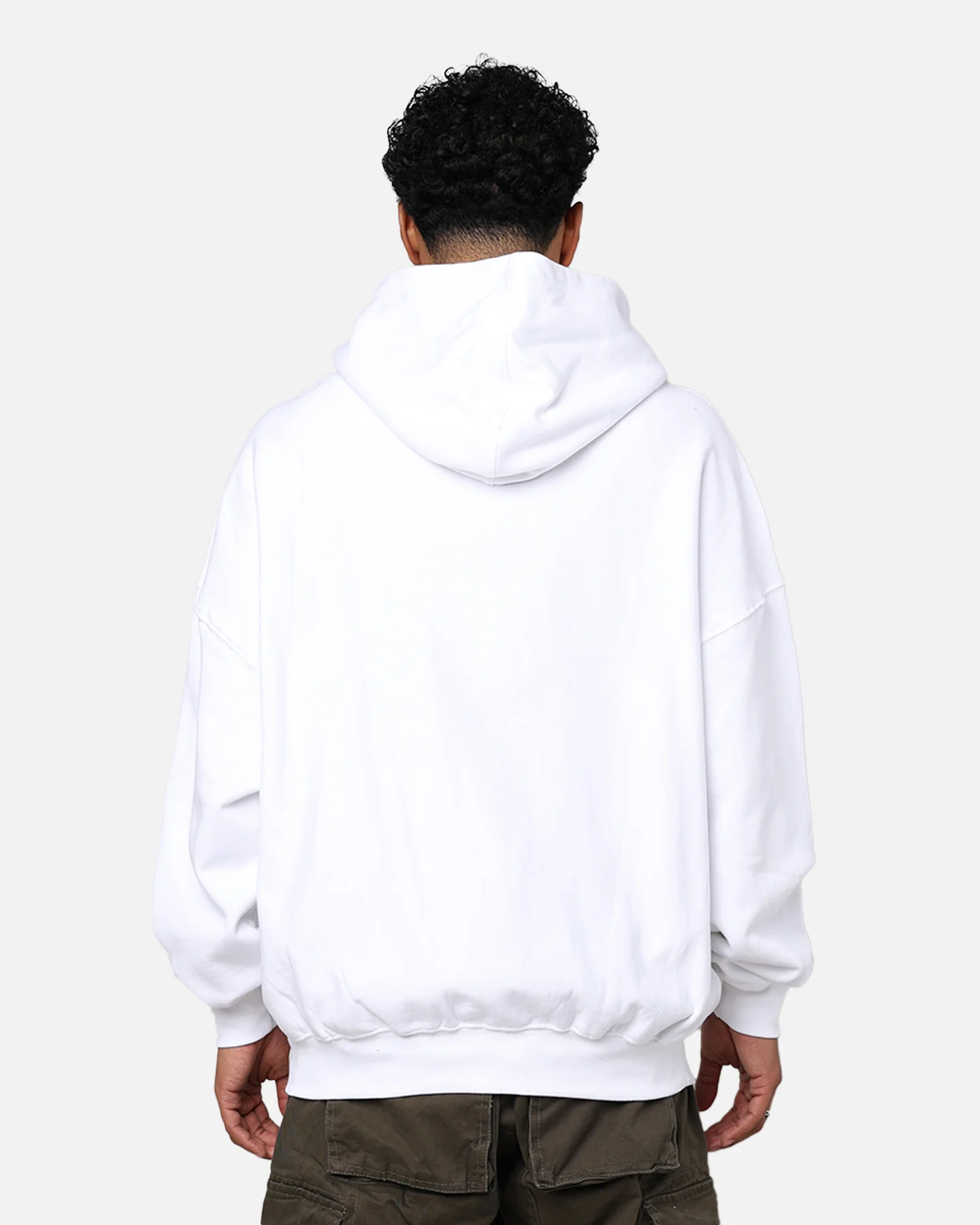 Carré Puffy C Hoodie White - Image 3