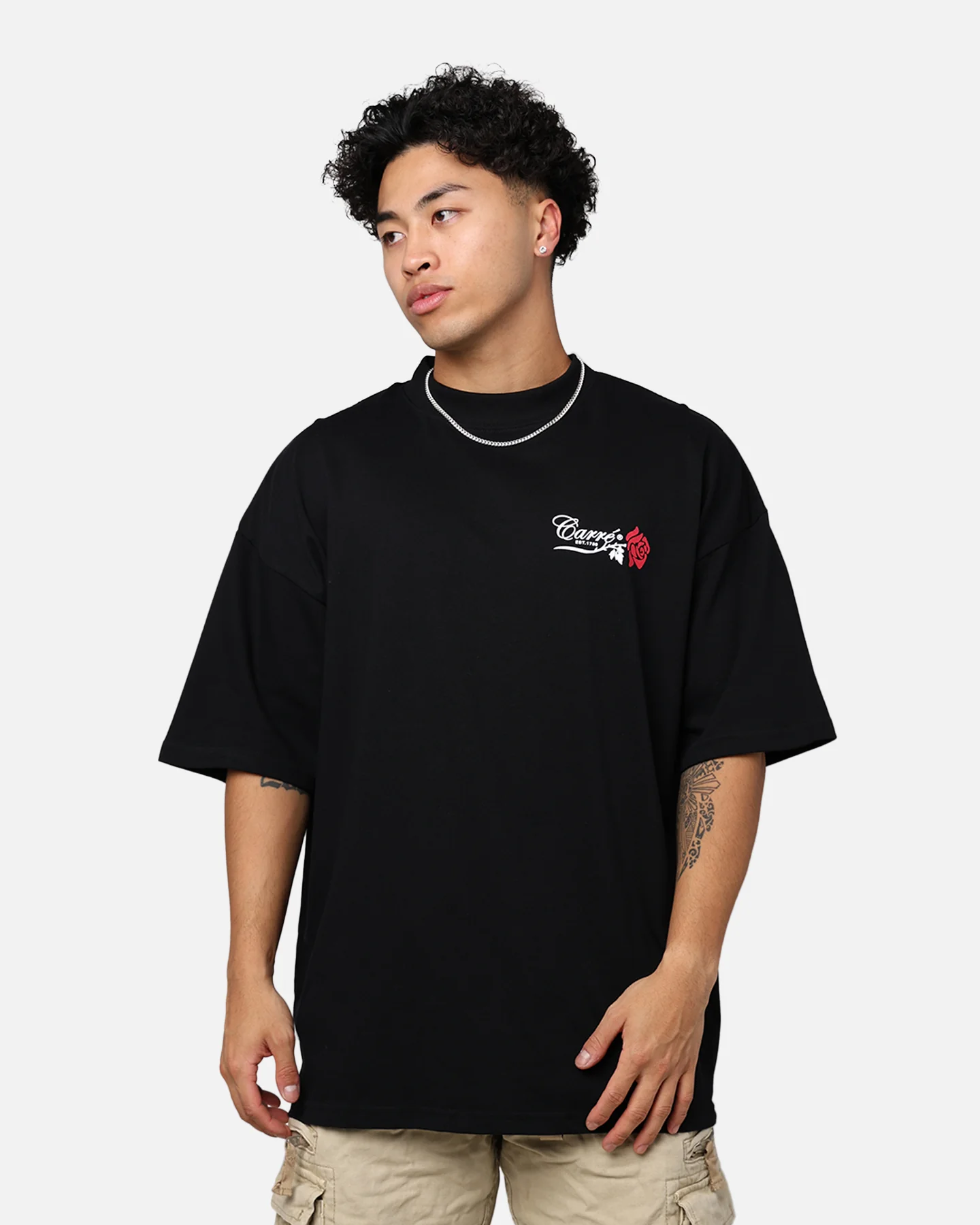 Carré Rara Oversized T-Shirt Black - Image 2