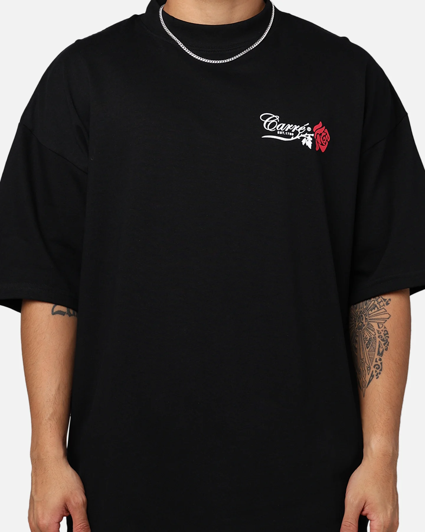 Carré Rara Oversized T-Shirt Black - Image 4