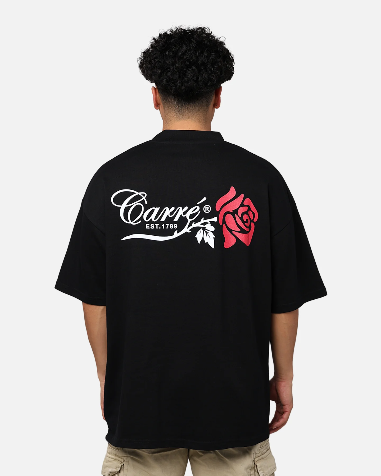 Carré Rara Oversized T-Shirt Black - Image 5