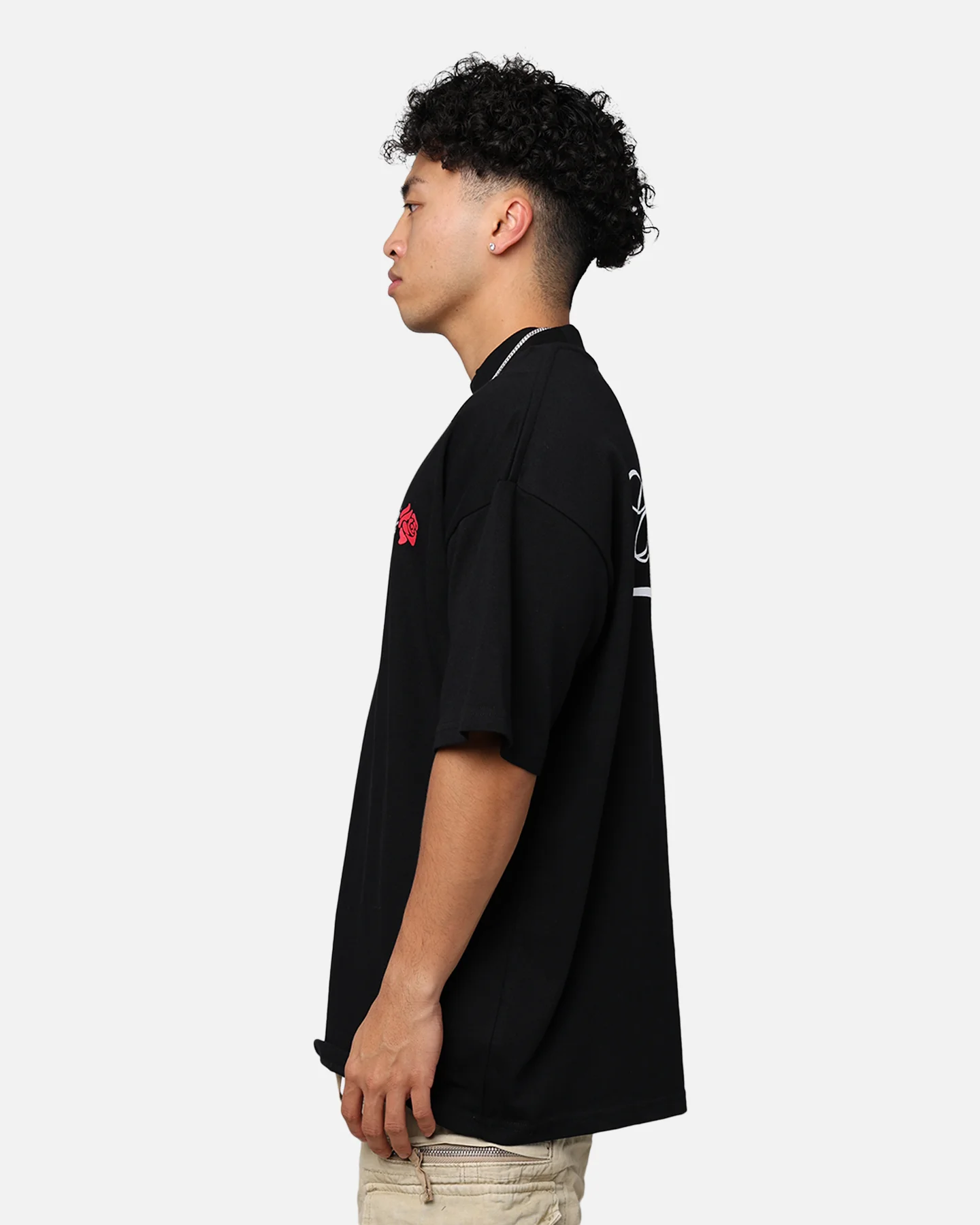 Carré Rara Oversized T-Shirt Black - Image 7