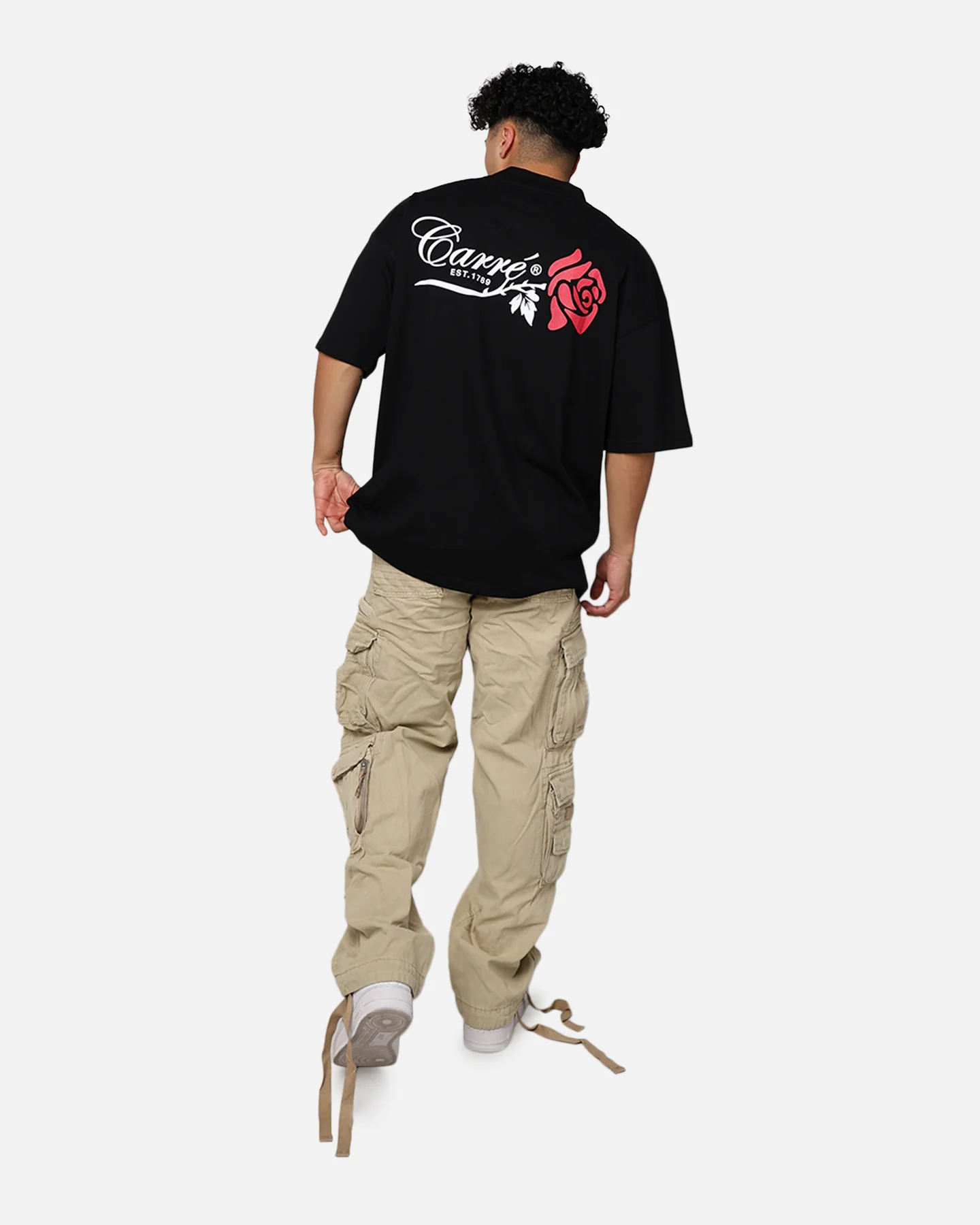 Carré Rara Oversized T-Shirt Black - Image 8