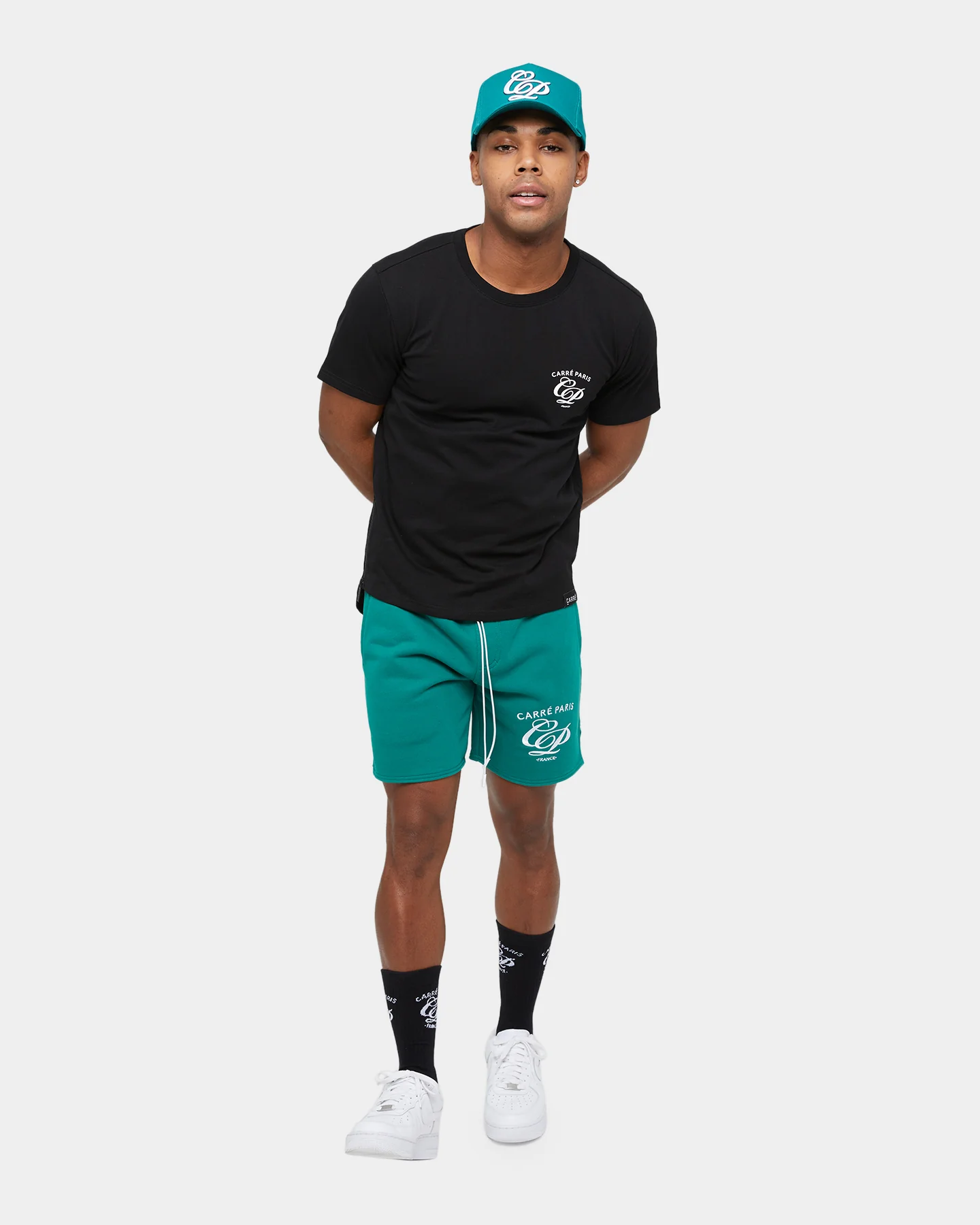 Carre Revolution Zip Drop Tail T-Shirt Black - Image 9