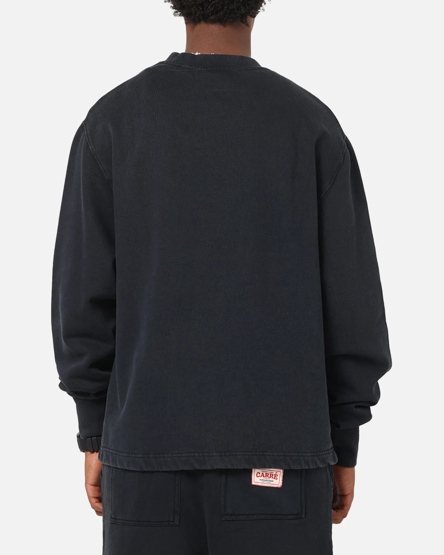 Carre Rivet Crewneck Charcoal - Image 3
