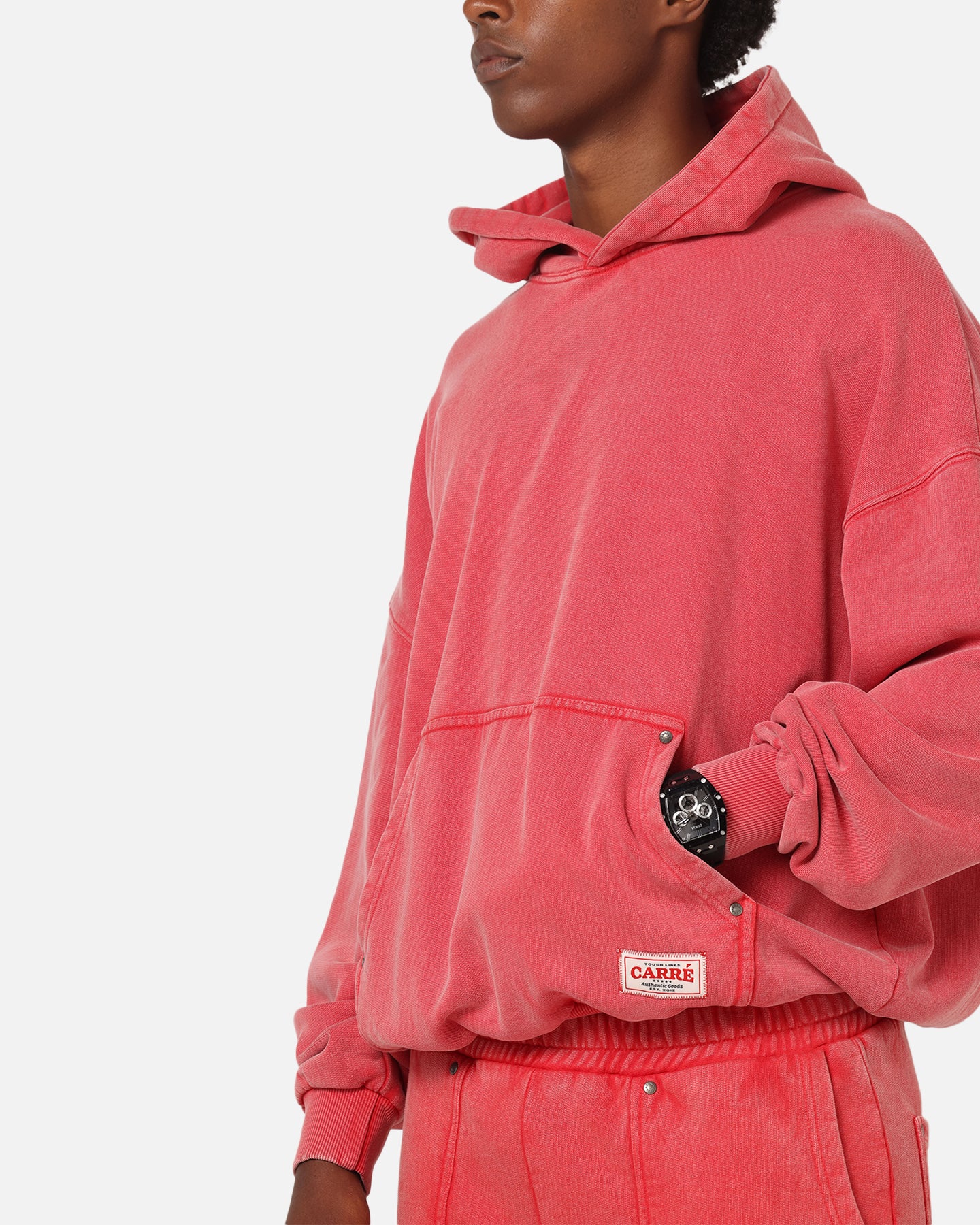 Carre Rivet Hoodie Pigment Washed - Image 6