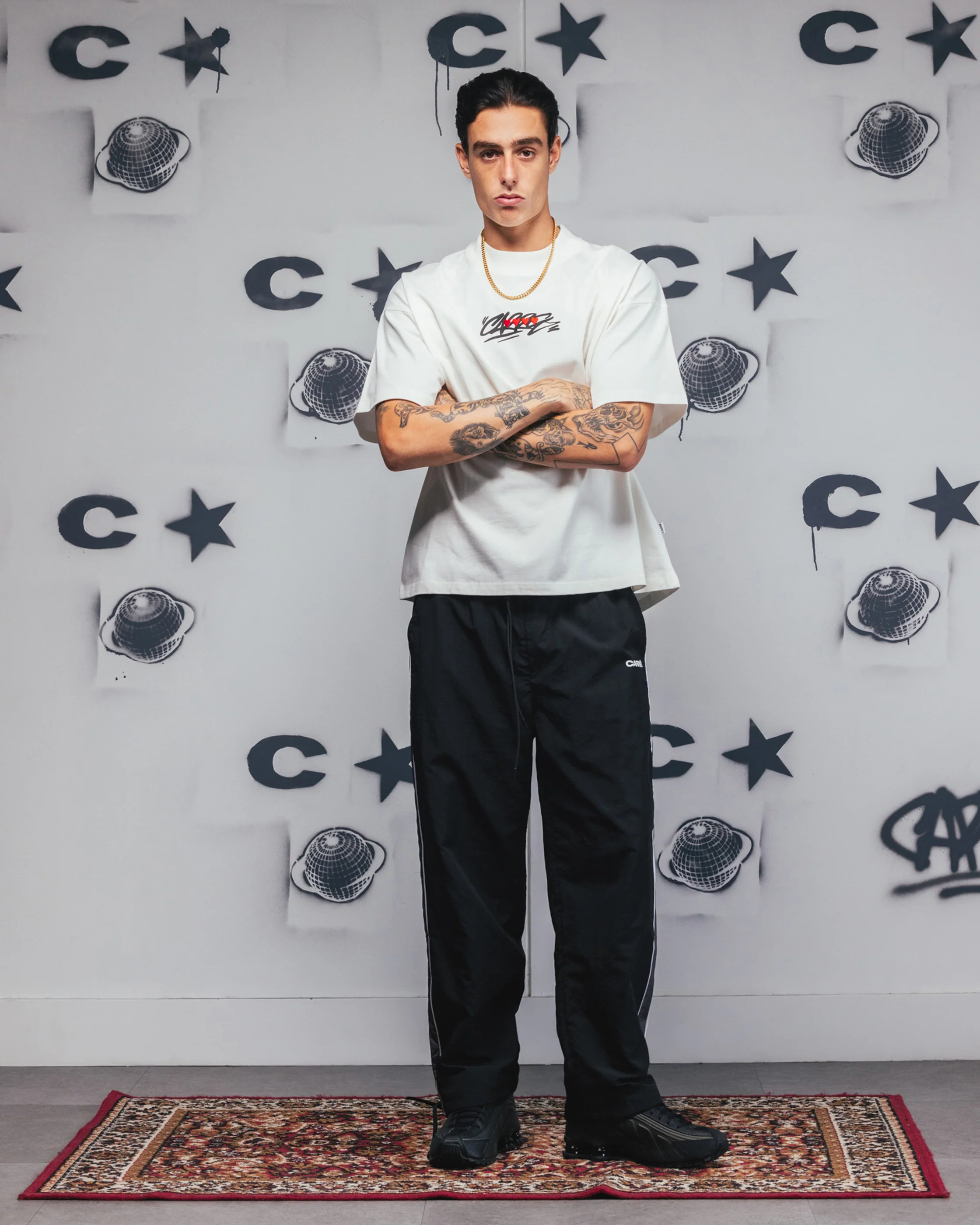 Carre Romance T-Shirt Off White - Image 4