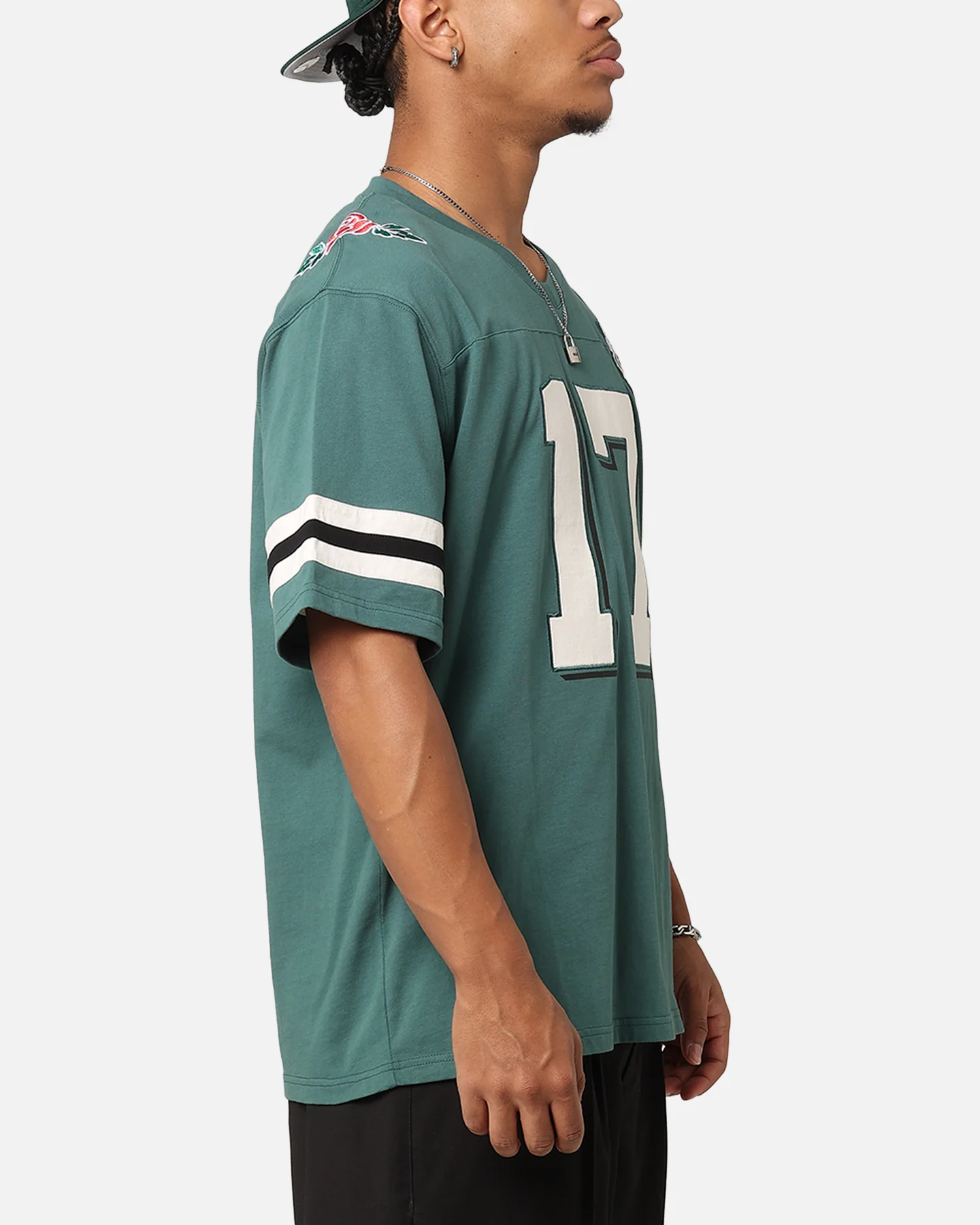 Carre Rose Bowl Football T-Shirt Green - Image 5