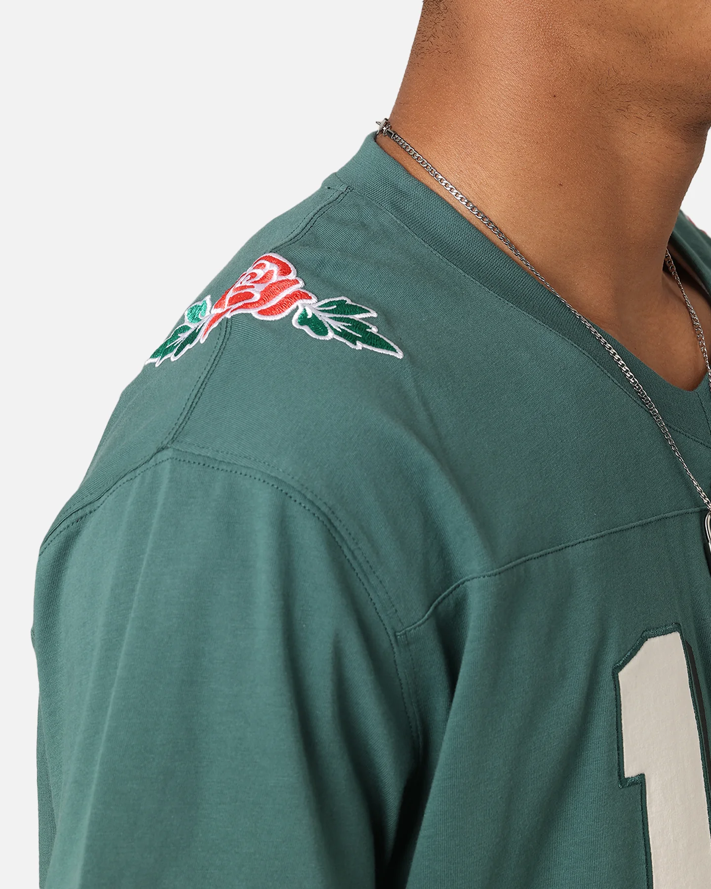 Carre Rose Bowl Football T-Shirt Green - Image 9