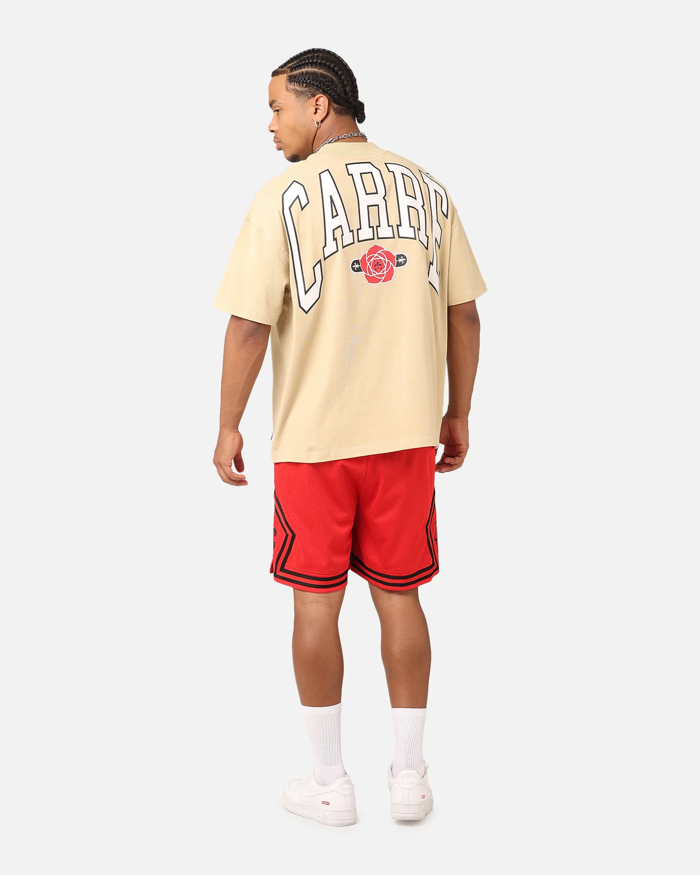 Carre Rose Oversized T-Shirt Stone - Image 3
