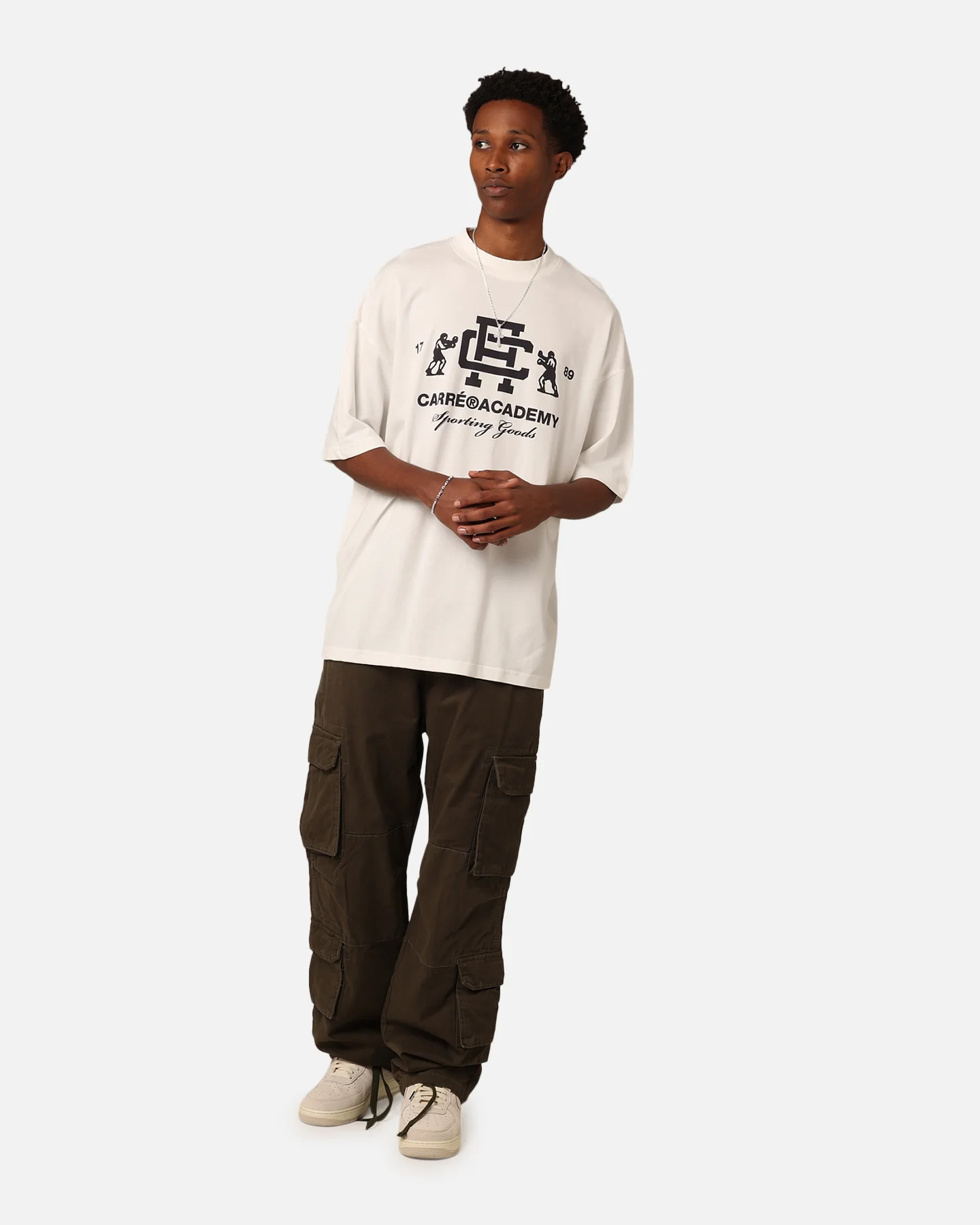 Carre Savate Club T-Shirt Off White - Image 2