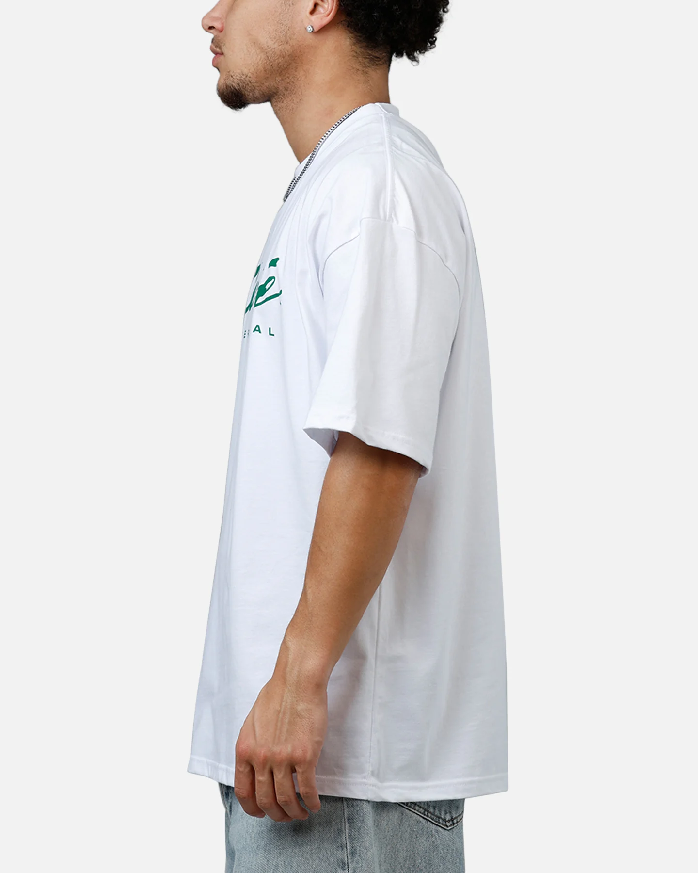 Carre Script Sport T-Shirt White - Image 5
