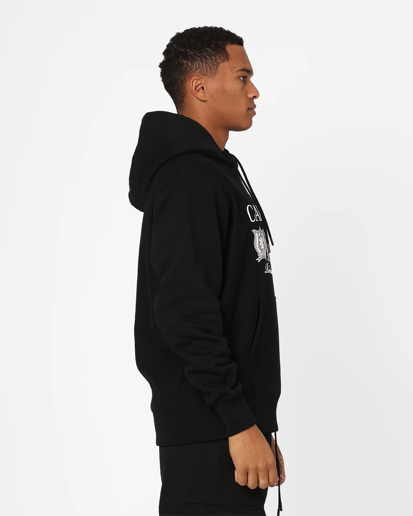 Carre Shield Hoodie Black - Image 5