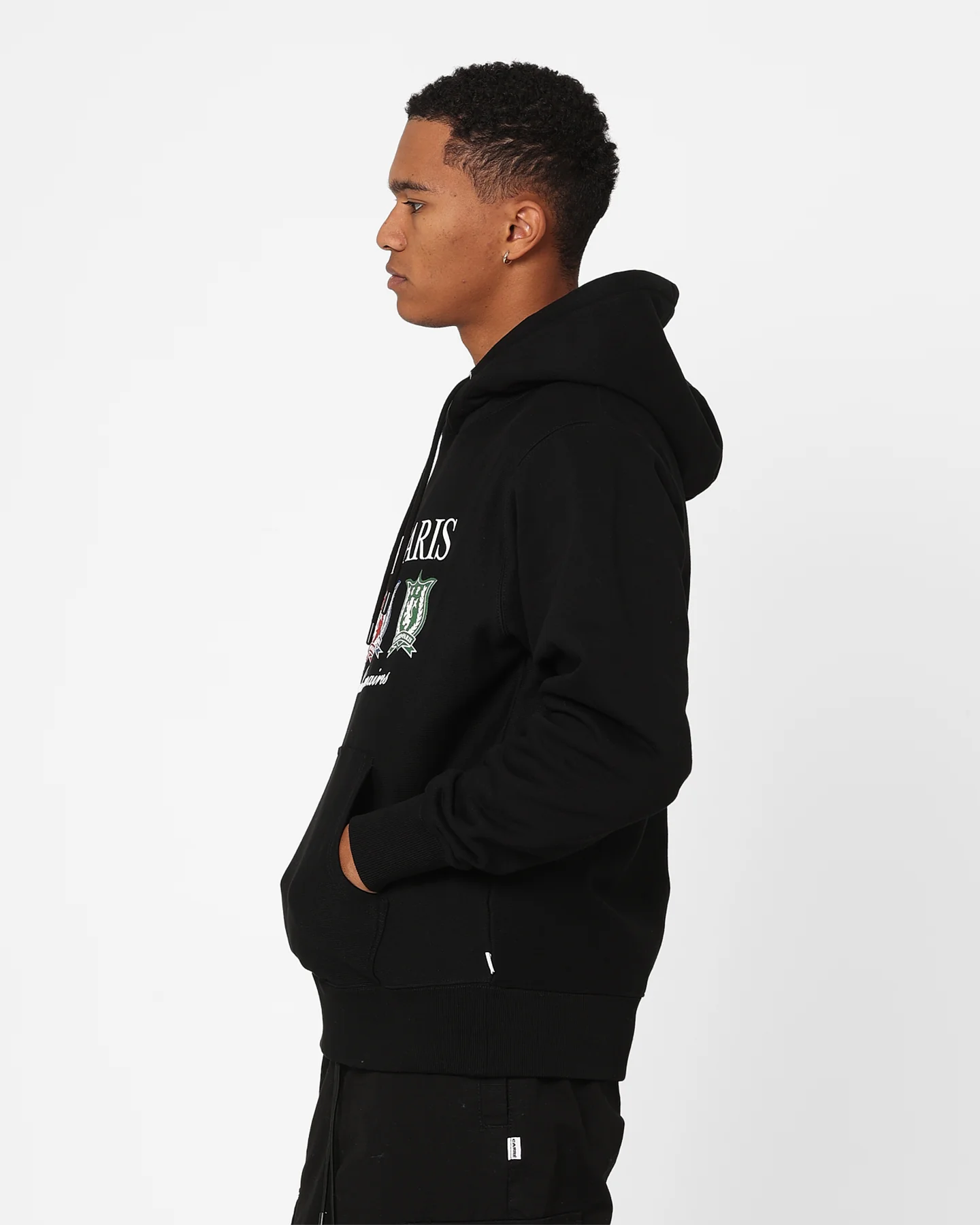 Carre Shield Hoodie Black - Image 6